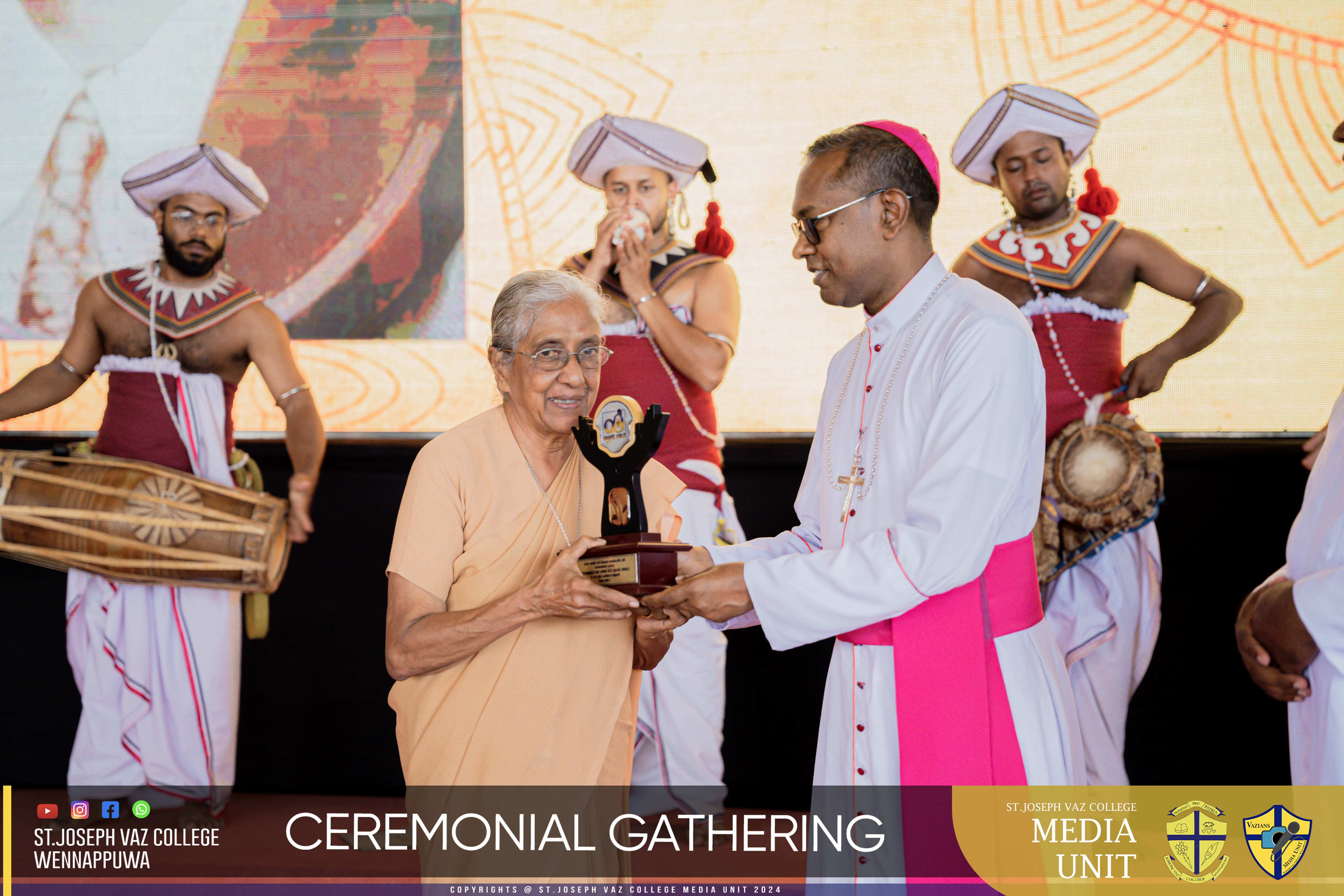 Ceremonial Gathering - Granite Jubilee Fiesta - St. Joseph Vaz College - Wennappuwa - Sri Lanka