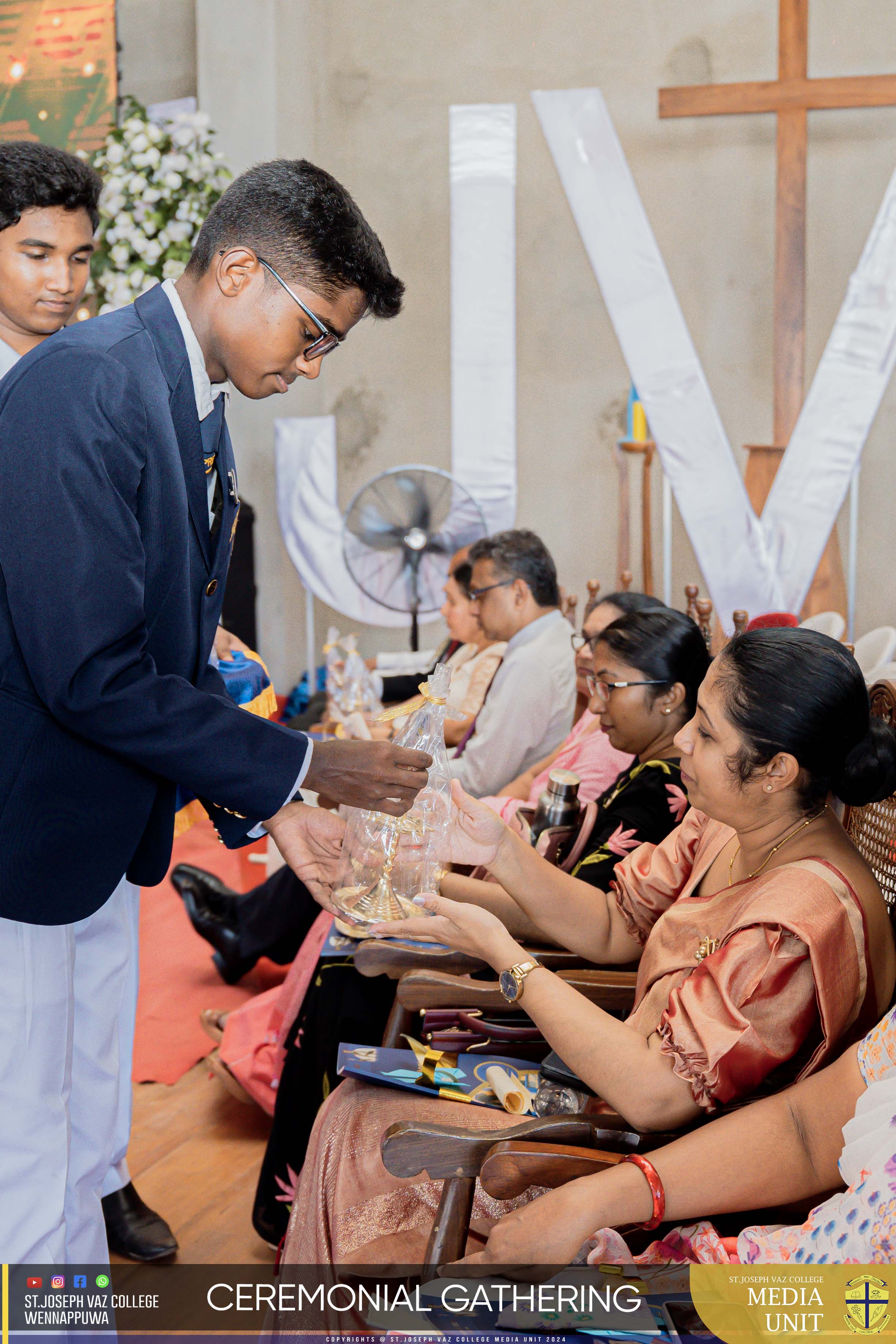 Ceremonial Gathering - Granite Jubilee Fiesta - St. Joseph Vaz College - Wennappuwa - Sri Lanka