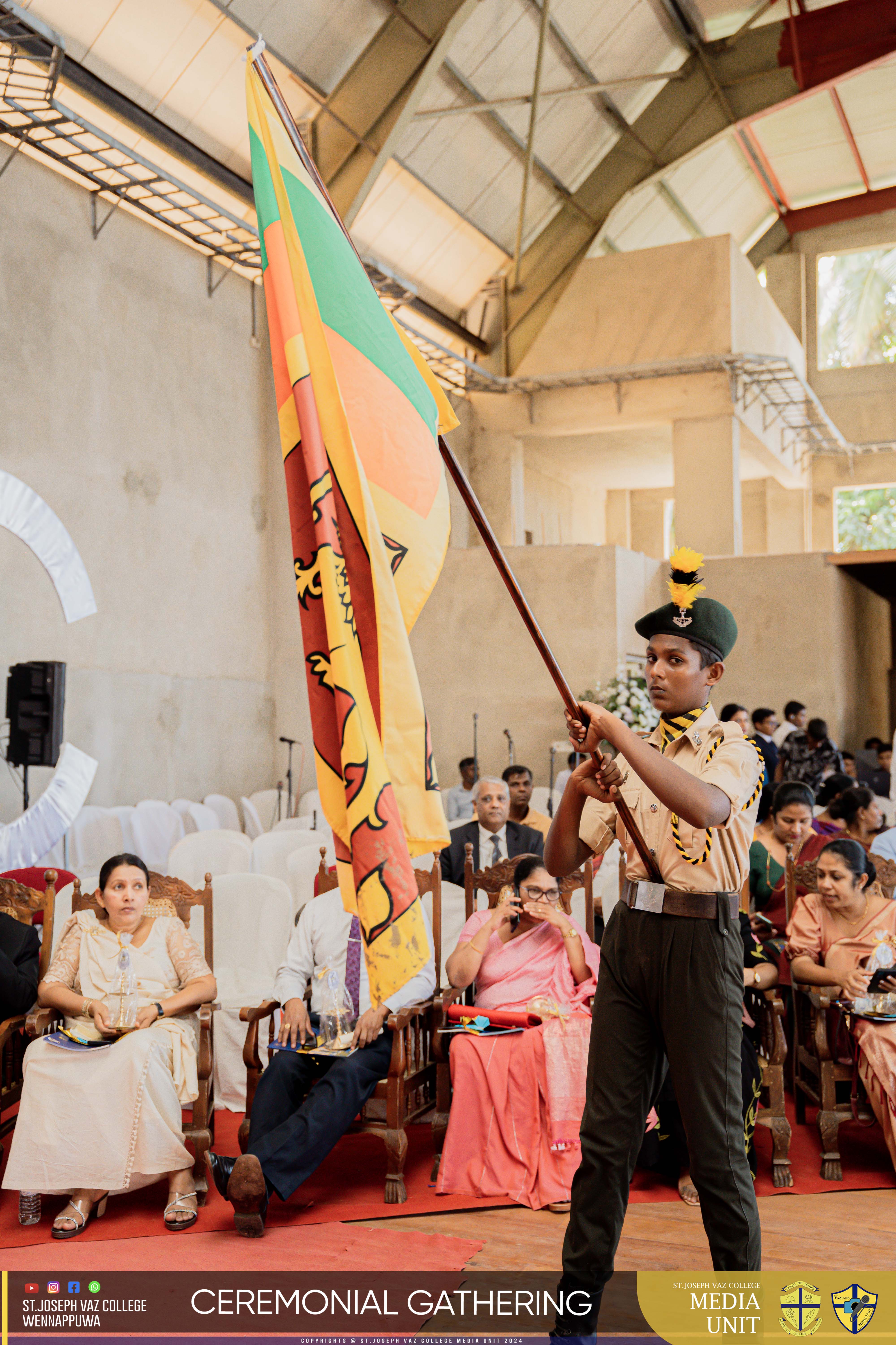 Ceremonial Gathering - Granite Jubilee Fiesta - St. Joseph Vaz College - Wennappuwa - Sri Lanka