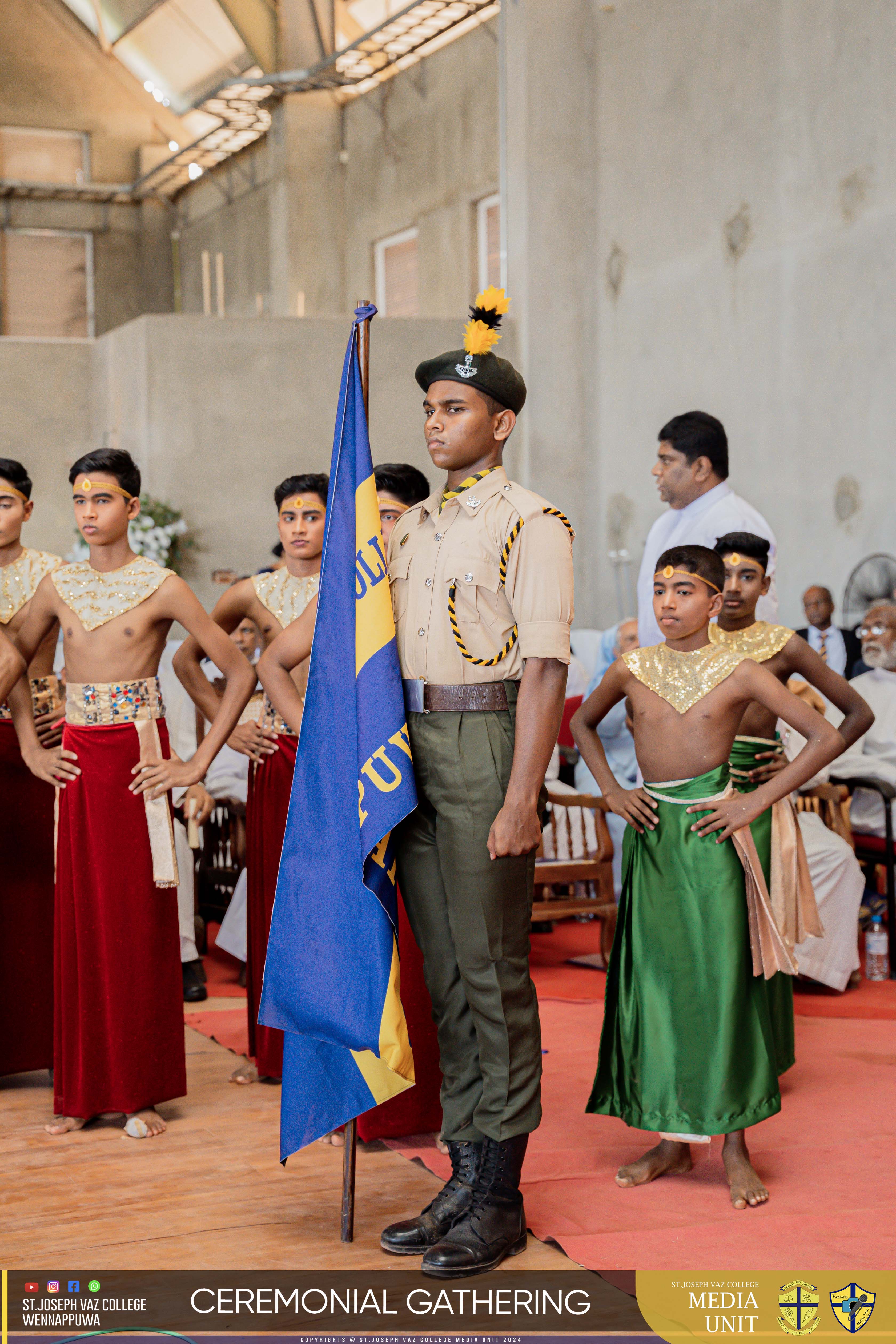 Ceremonial Gathering - Granite Jubilee Fiesta - St. Joseph Vaz College - Wennappuwa - Sri Lanka