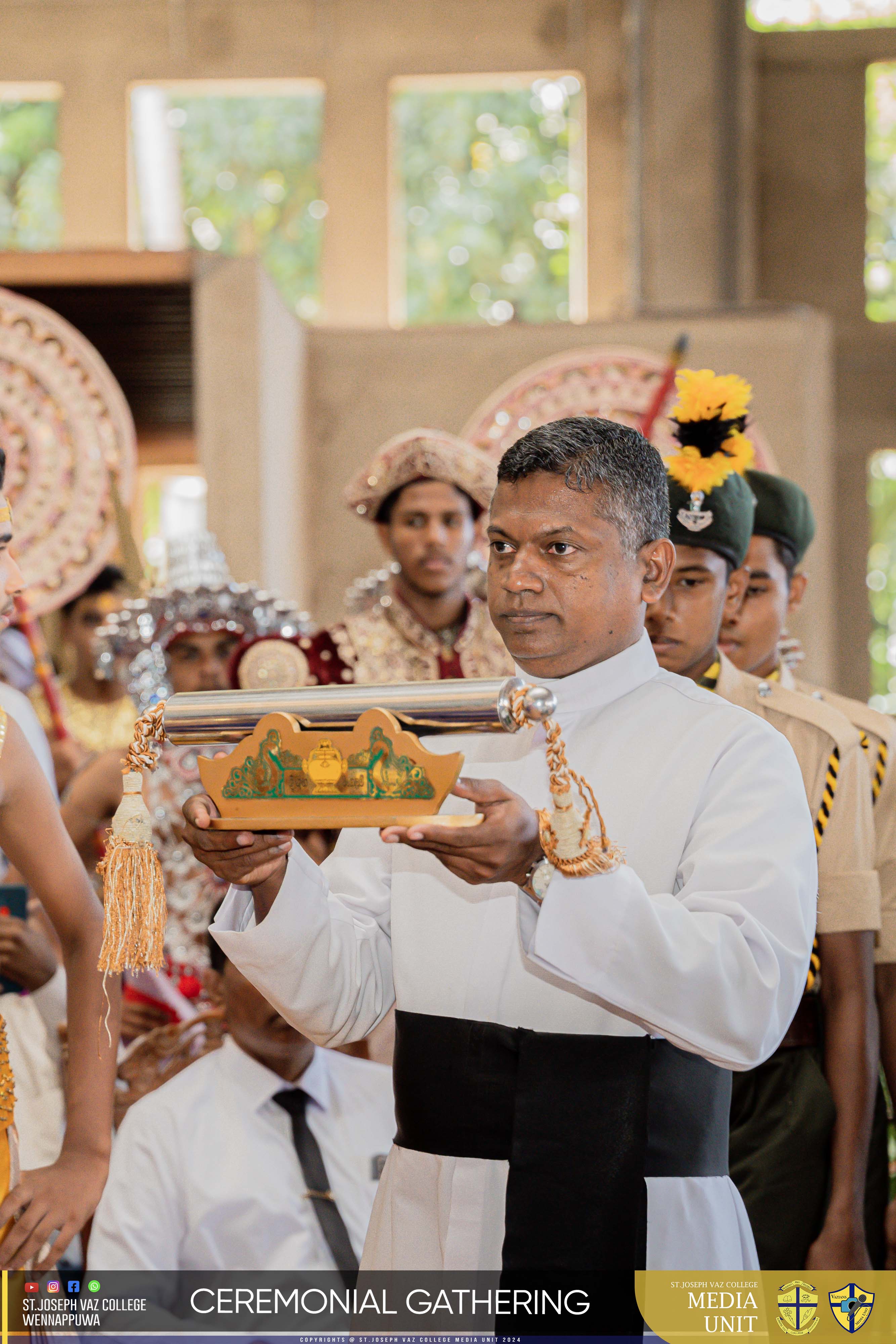 Ceremonial Gathering - Granite Jubilee Fiesta - St. Joseph Vaz College - Wennappuwa - Sri Lanka