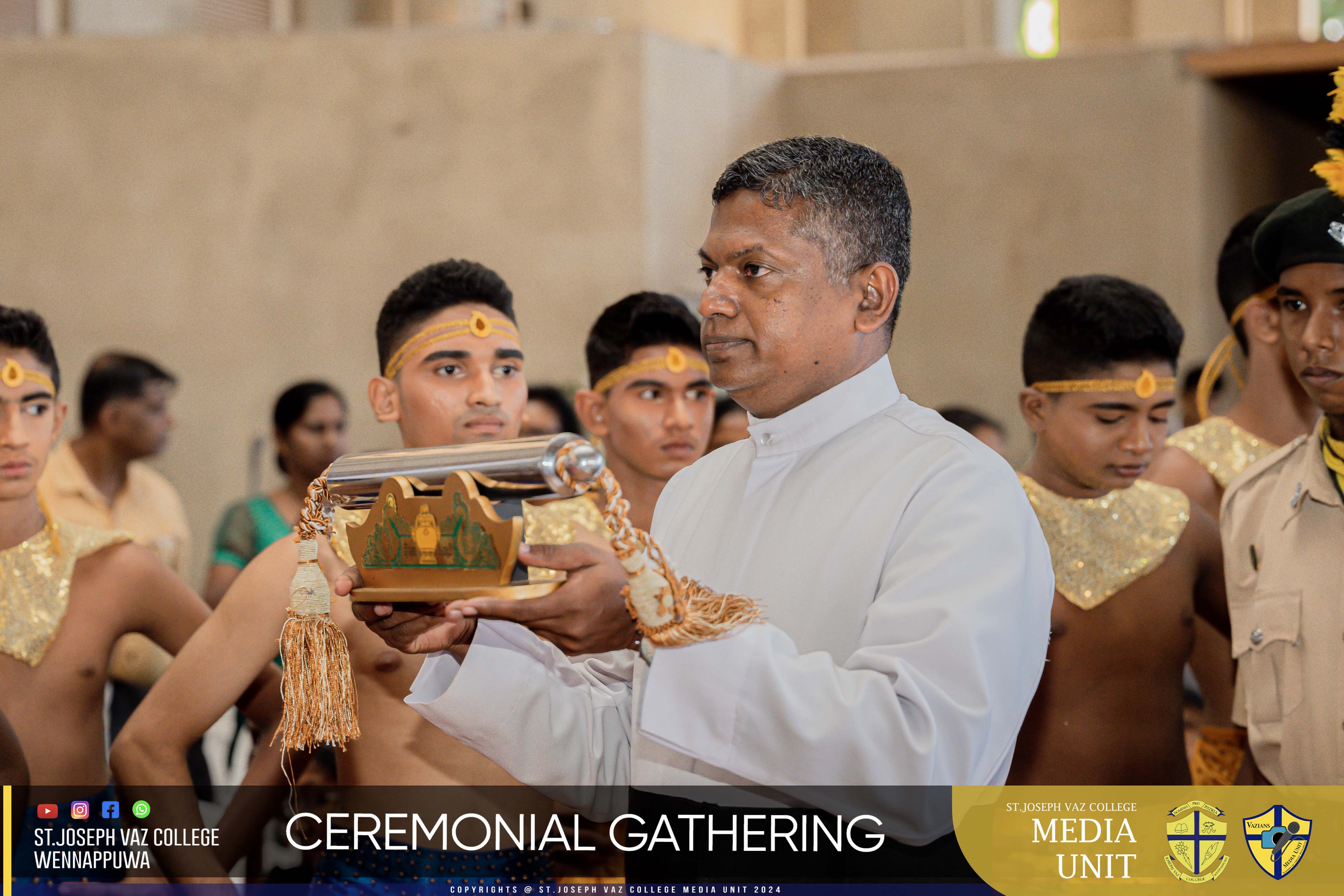 Ceremonial Gathering - Granite Jubilee Fiesta - St. Joseph Vaz College - Wennappuwa - Sri Lanka