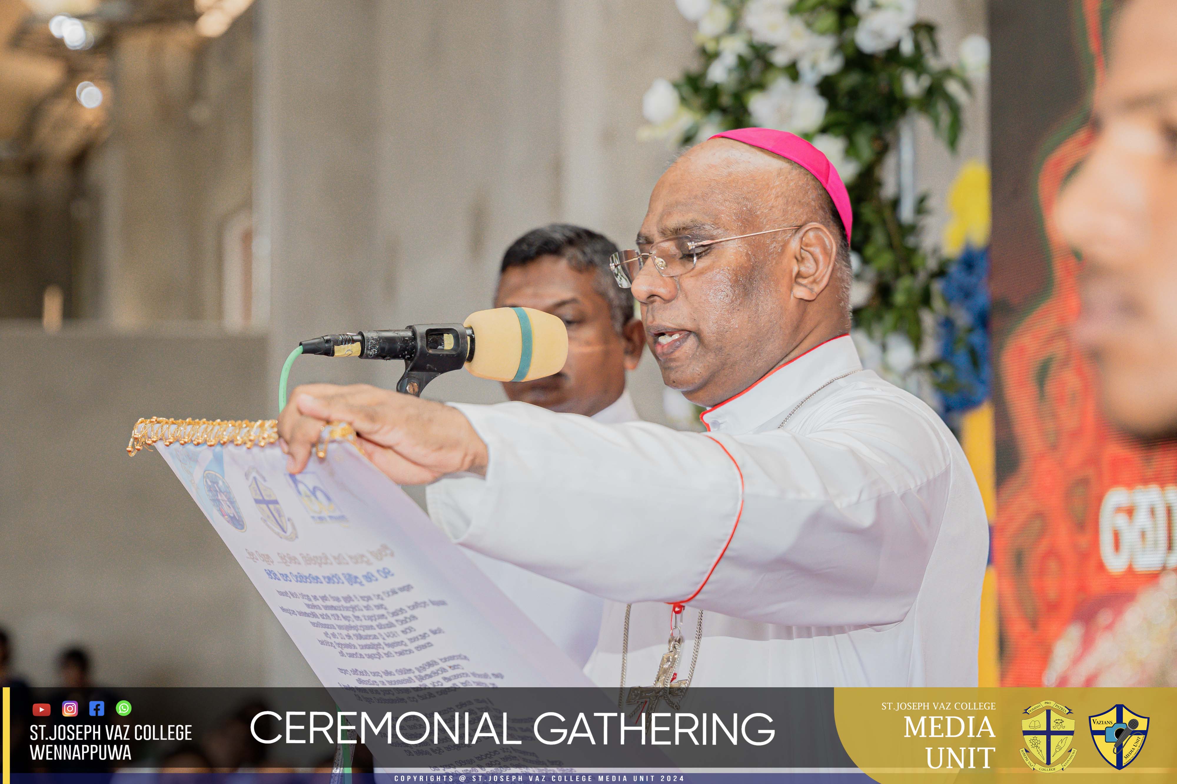 Ceremonial Gathering - Granite Jubilee Fiesta - St. Joseph Vaz College - Wennappuwa - Sri Lanka