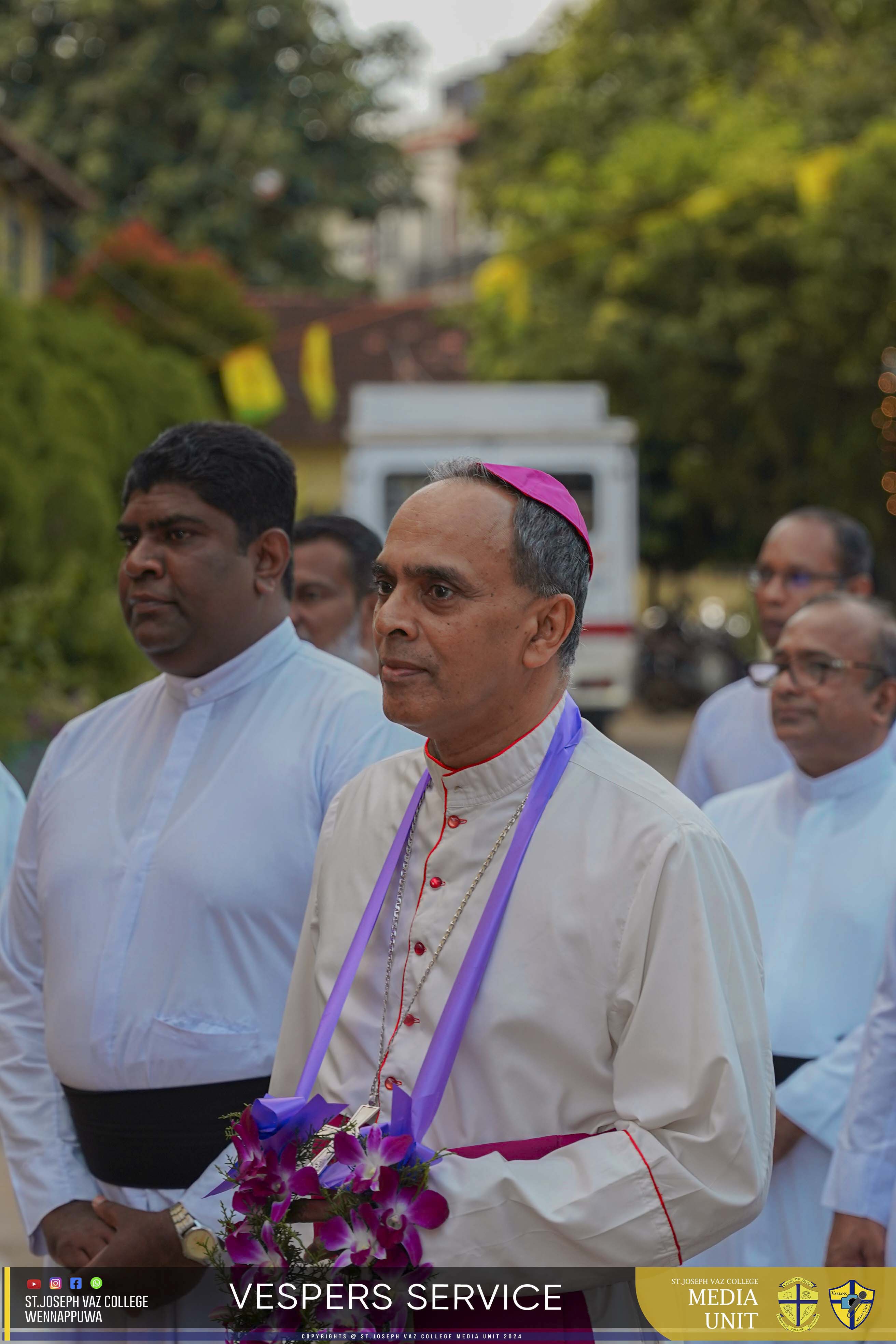 Vespers Service - Granite Jubilee Fiesta - St. Joseph Vaz College - Wennappuwa - Sri Lanka