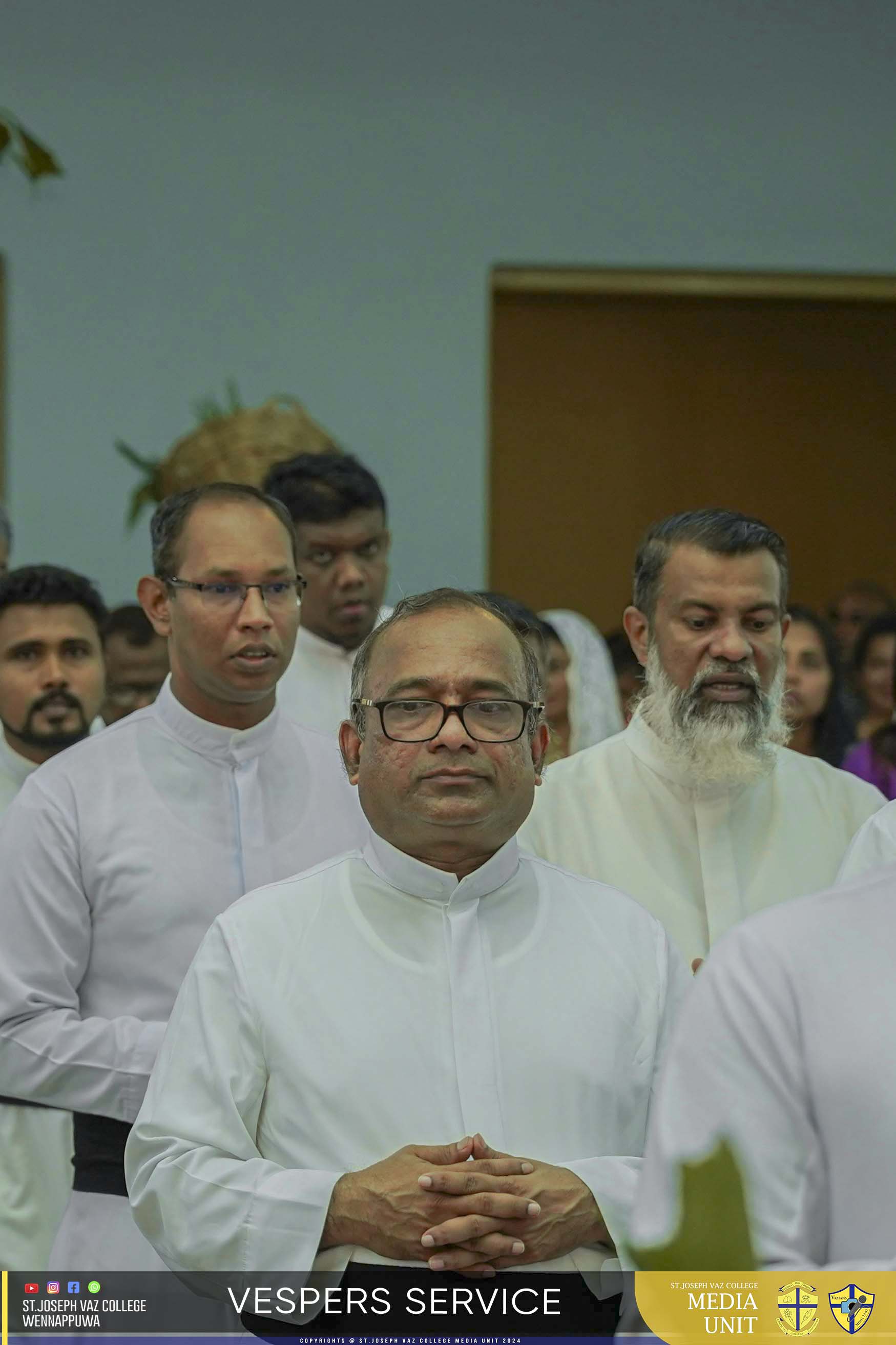 Vespers Service - Granite Jubilee Fiesta - St. Joseph Vaz College - Wennappuwa - Sri Lanka