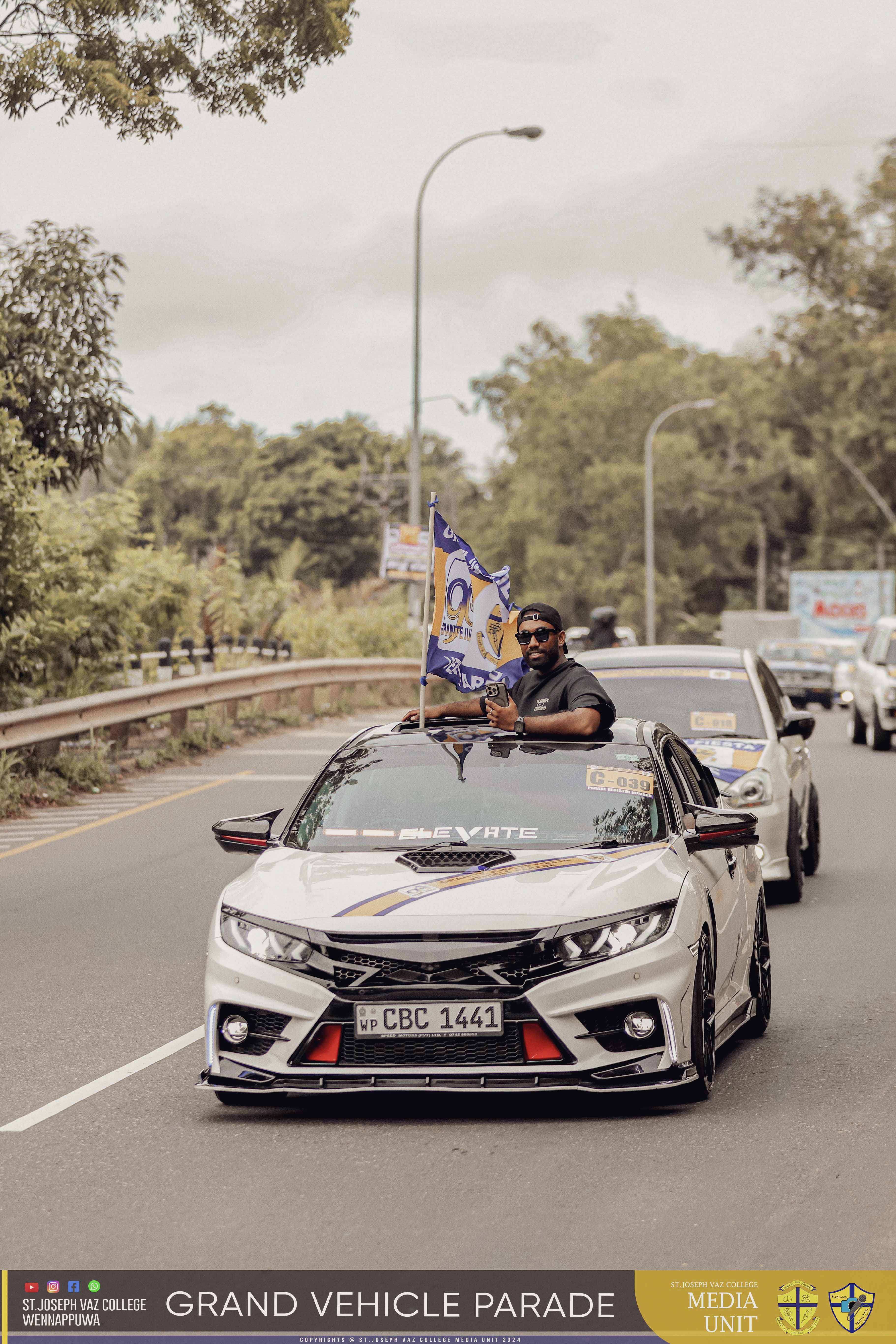 Grand Vehicle Parade - Granite Jubilee Fiesta - St. Joseph Vaz College - Wennappuwa - Sri Lanka