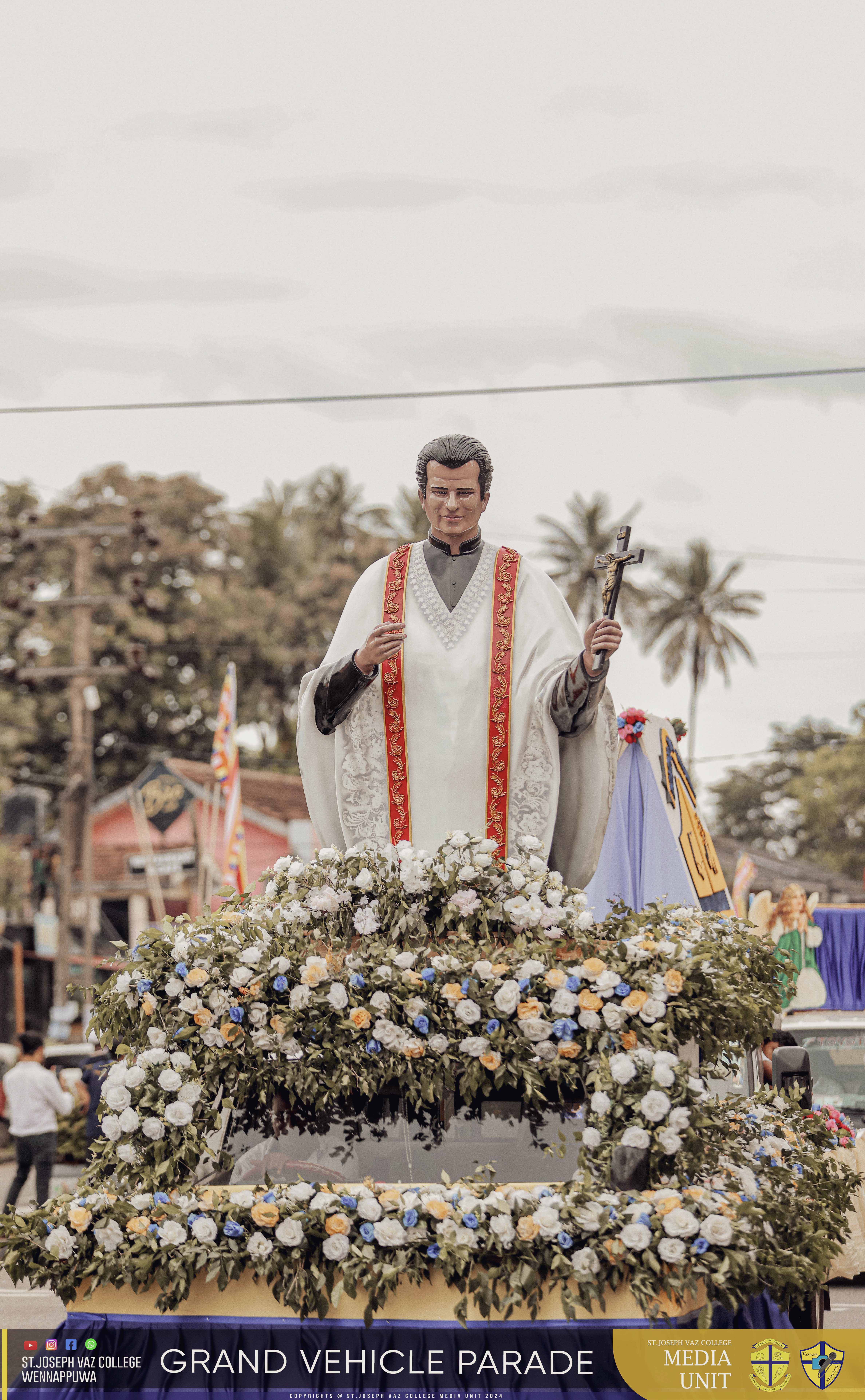 Grand Vehicle Parade - Granite Jubilee Fiesta - St. Joseph Vaz College - Wennappuwa - Sri Lanka