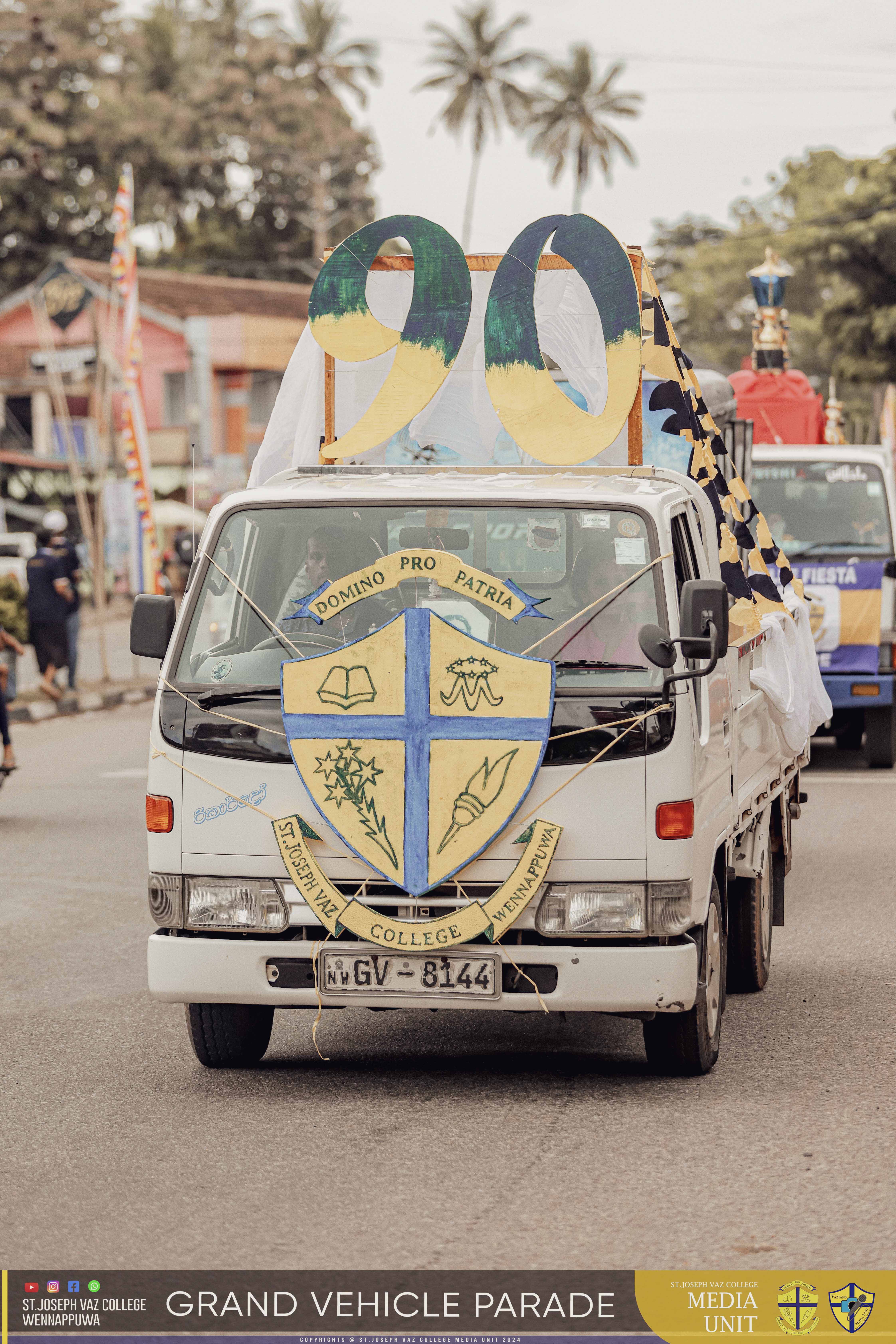 Grand Vehicle Parade - Granite Jubilee Fiesta - St. Joseph Vaz College - Wennappuwa - Sri Lanka