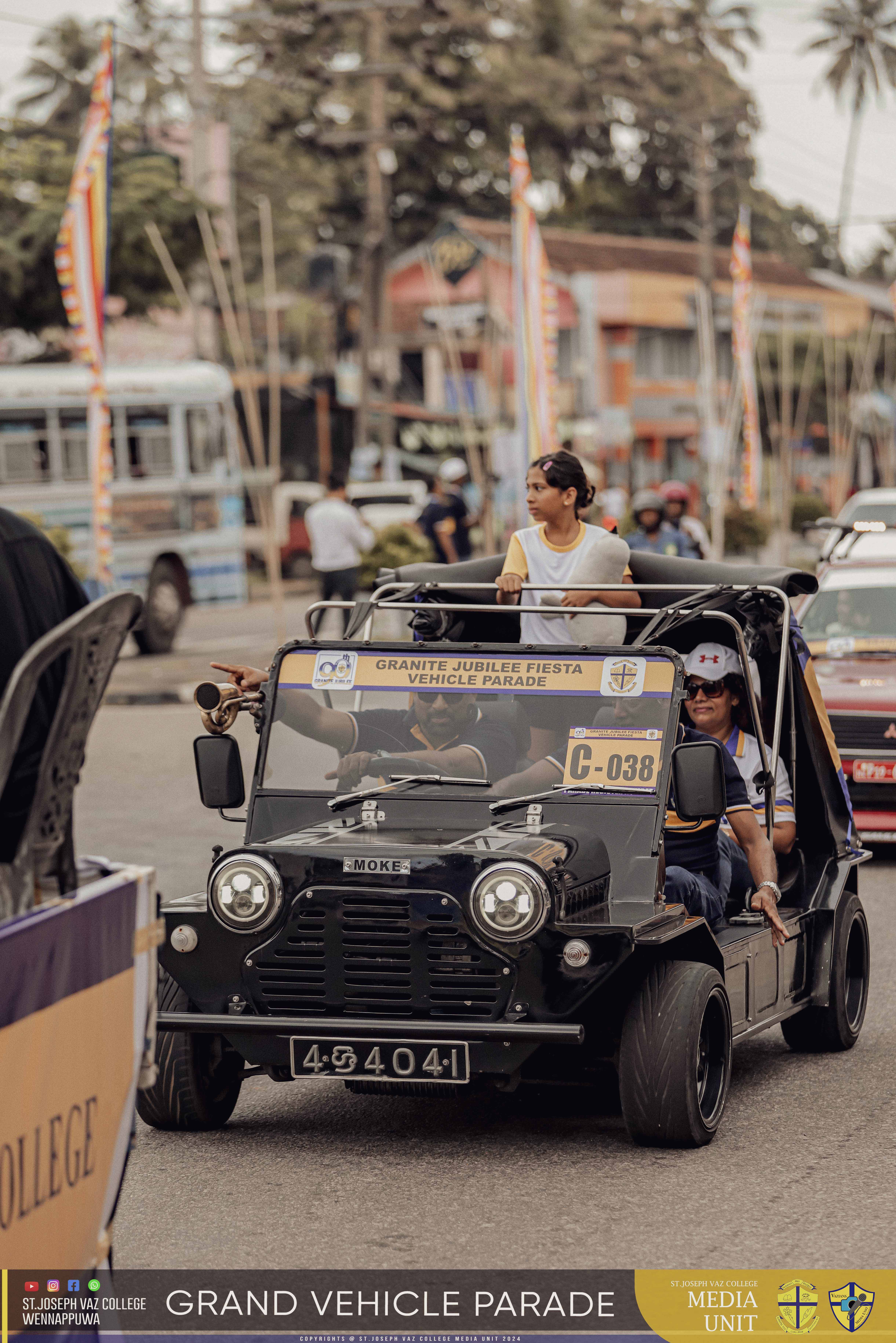 Grand Vehicle Parade - Granite Jubilee Fiesta - St. Joseph Vaz College - Wennappuwa - Sri Lanka