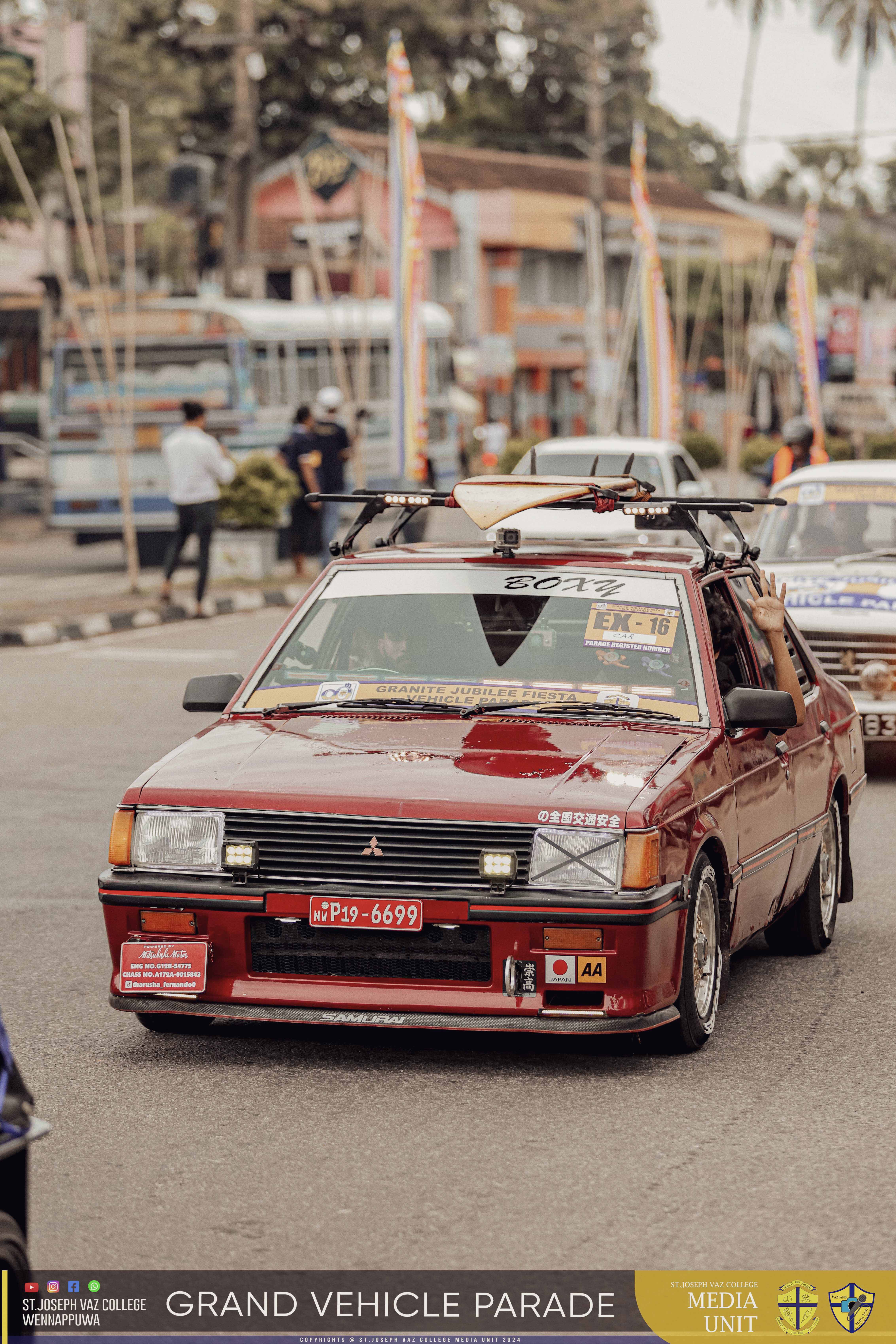 Grand Vehicle Parade - Granite Jubilee Fiesta - St. Joseph Vaz College - Wennappuwa - Sri Lanka