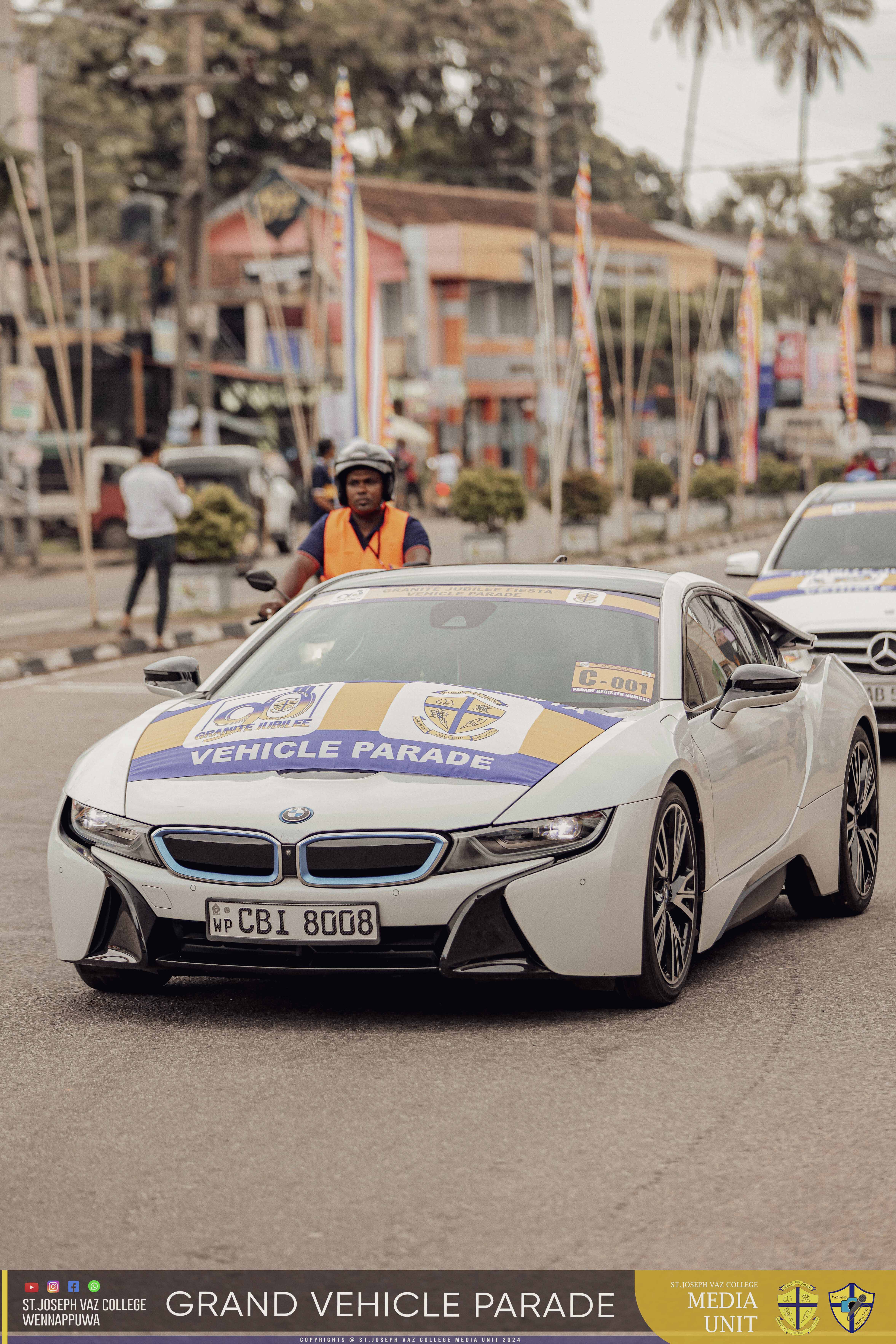 Grand Vehicle Parade - Granite Jubilee Fiesta - St. Joseph Vaz College - Wennappuwa - Sri Lanka