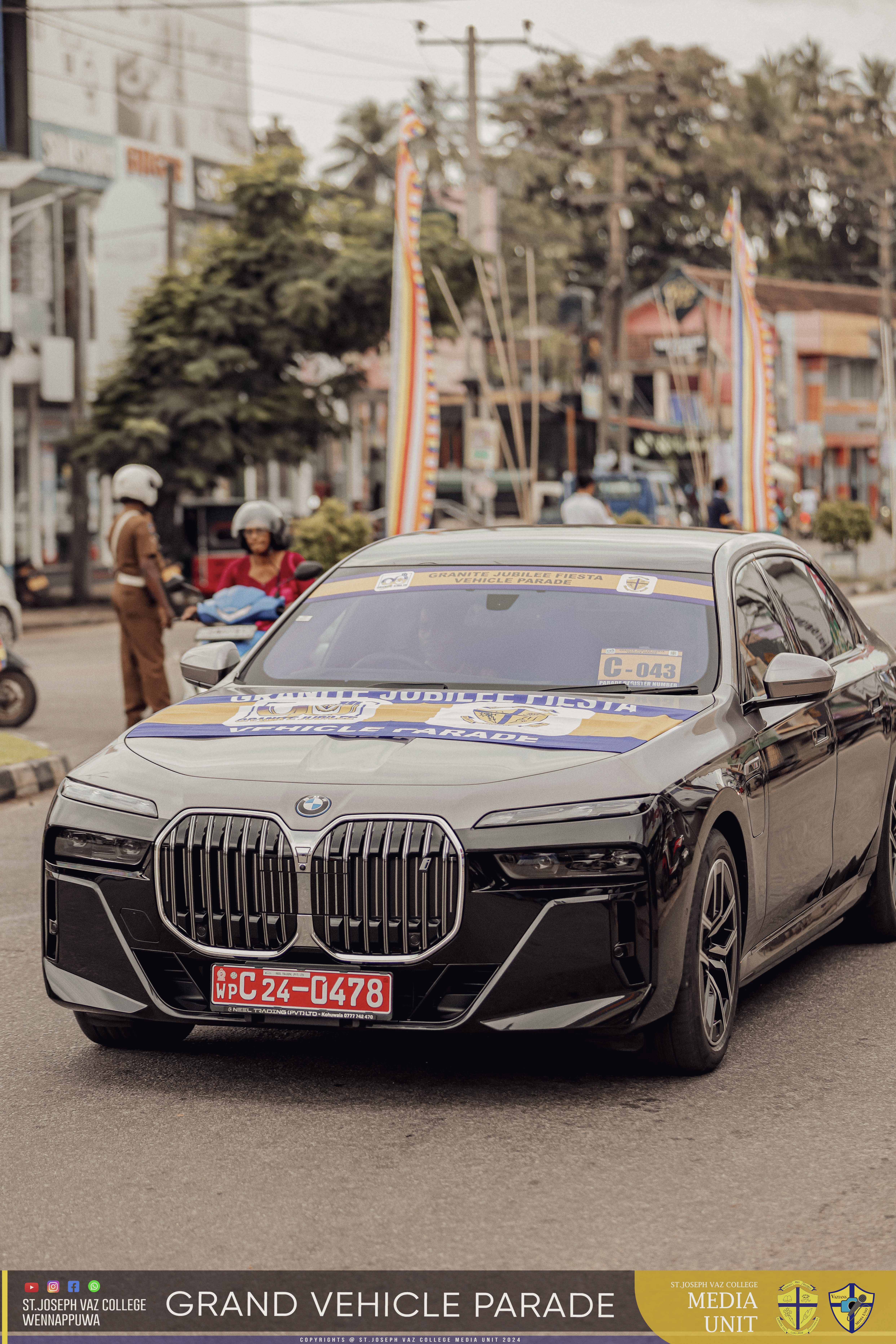 Grand Vehicle Parade - Granite Jubilee Fiesta - St. Joseph Vaz College - Wennappuwa - Sri Lanka