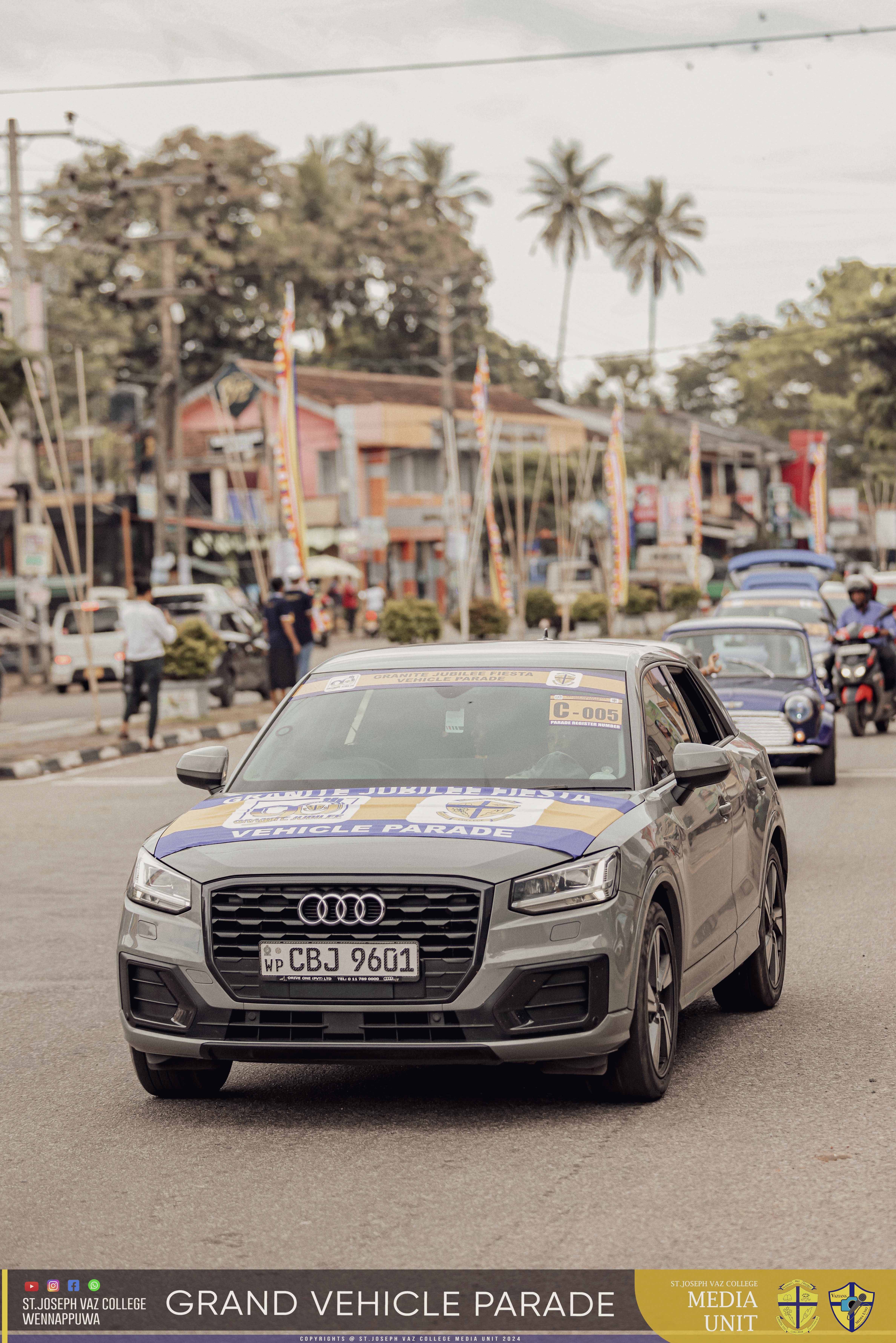 Grand Vehicle Parade - Granite Jubilee Fiesta - St. Joseph Vaz College - Wennappuwa - Sri Lanka