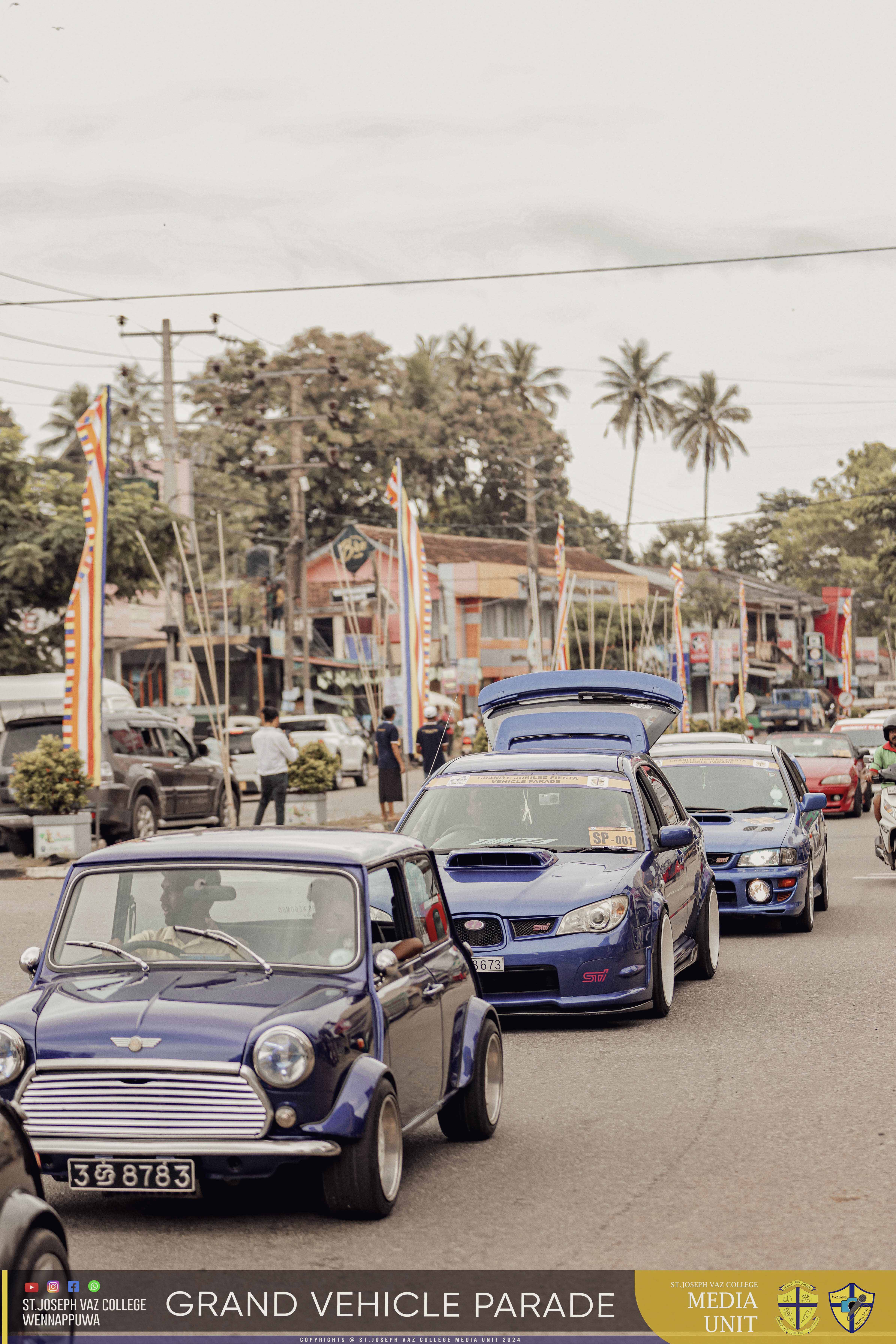 Grand Vehicle Parade - Granite Jubilee Fiesta - St. Joseph Vaz College - Wennappuwa - Sri Lanka