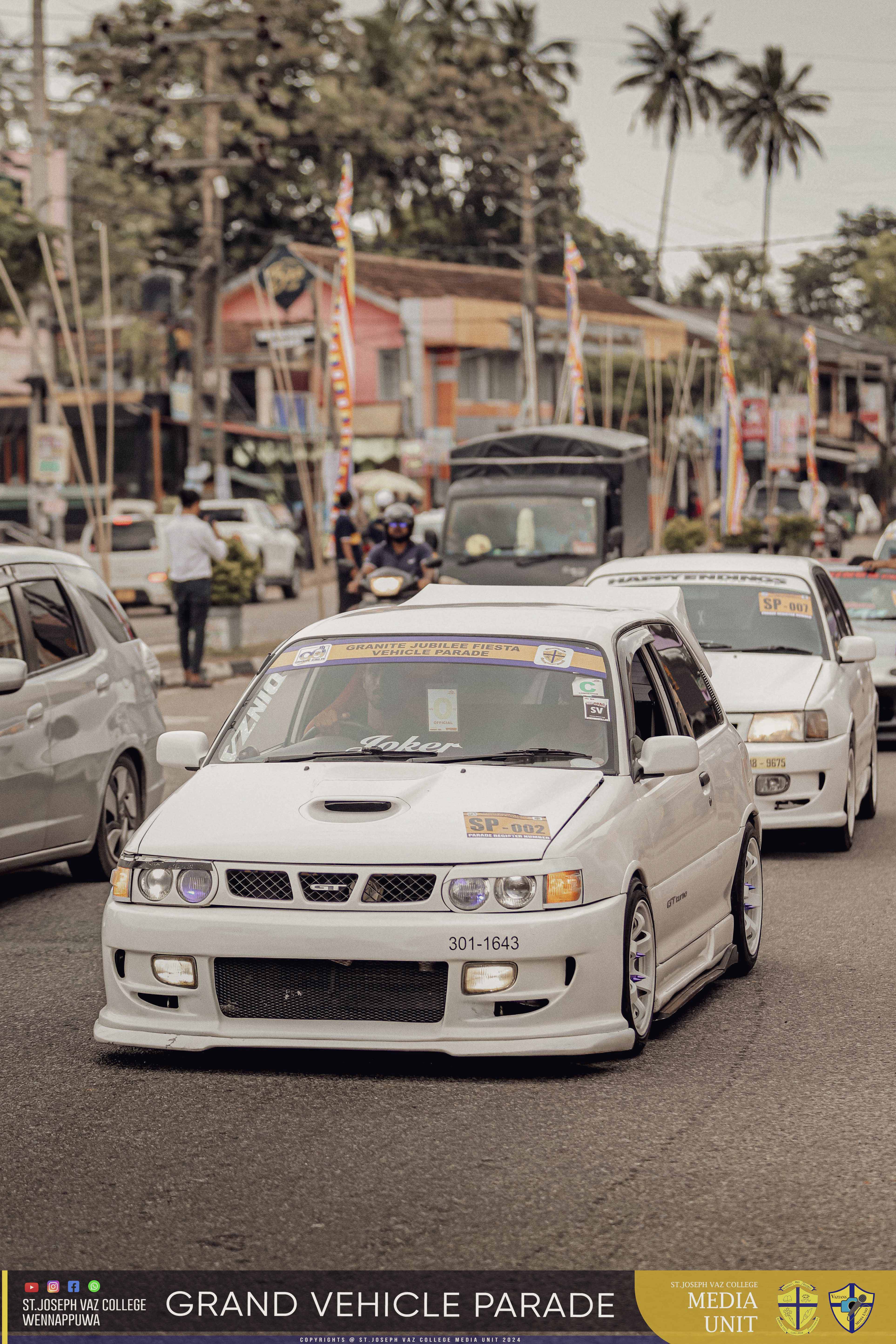 Grand Vehicle Parade - Granite Jubilee Fiesta - St. Joseph Vaz College - Wennappuwa - Sri Lanka