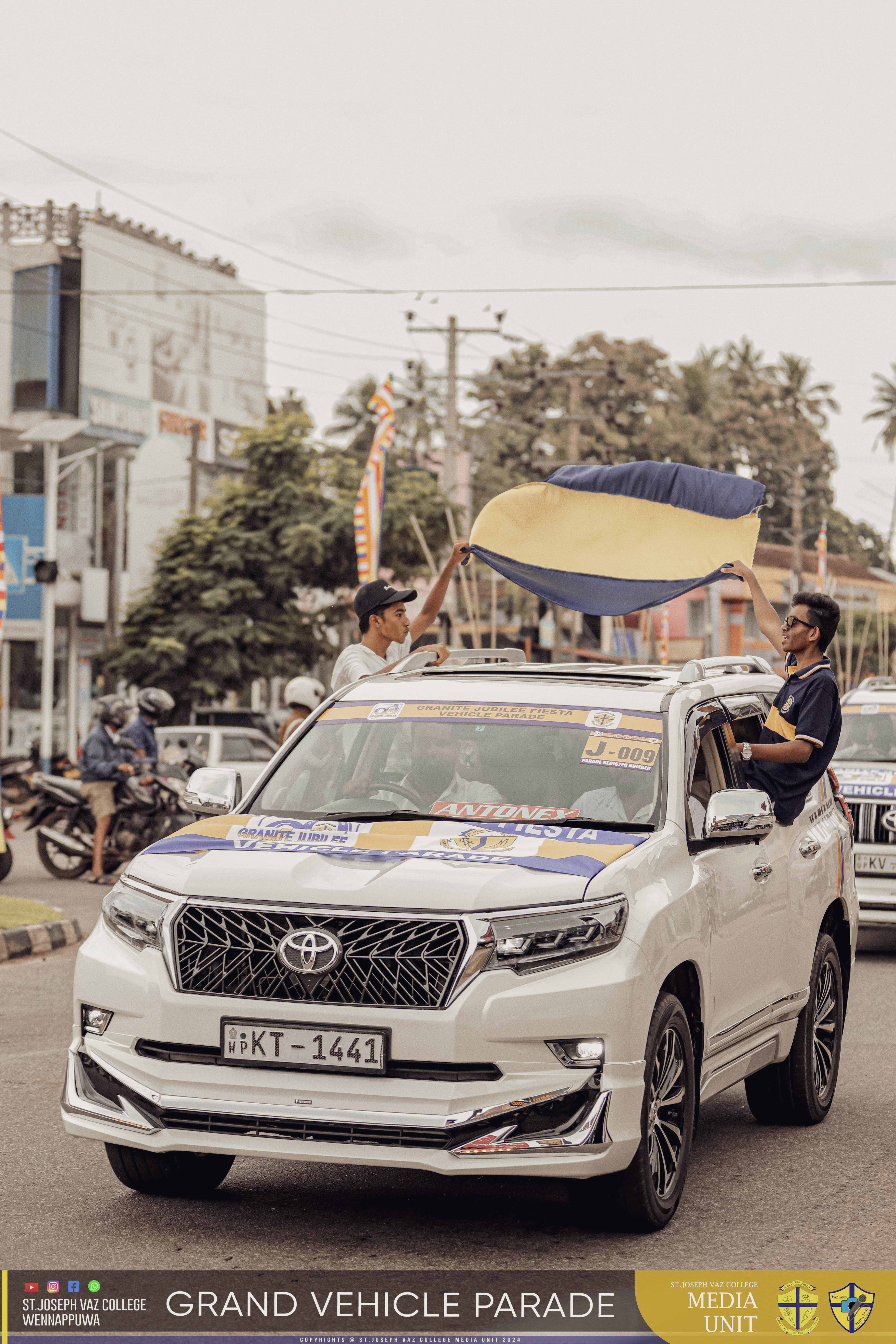 Grand Vehicle Parade - Granite Jubilee Fiesta - St. Joseph Vaz College - Wennappuwa - Sri Lanka