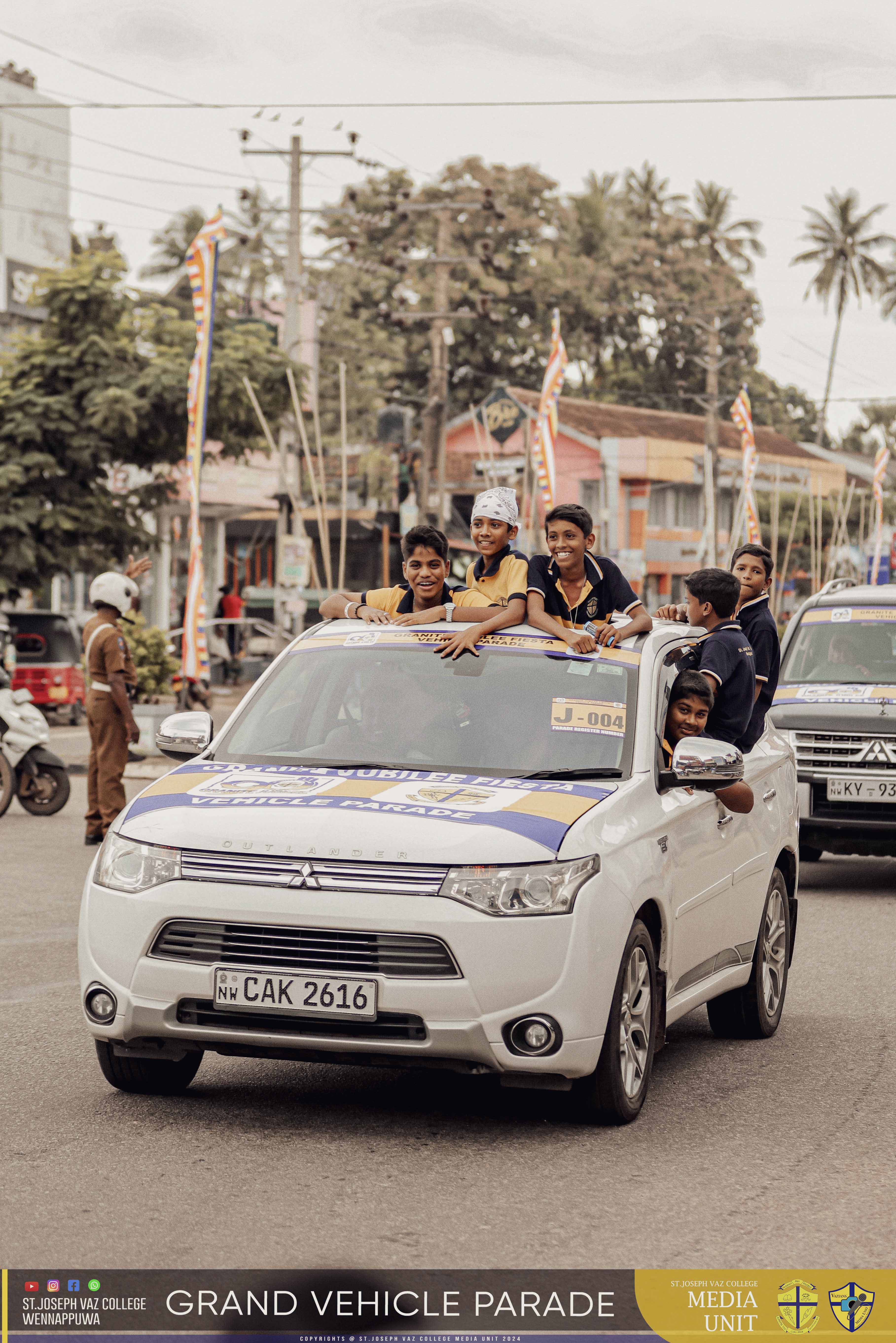 Grand Vehicle Parade - Granite Jubilee Fiesta - St. Joseph Vaz College - Wennappuwa - Sri Lanka