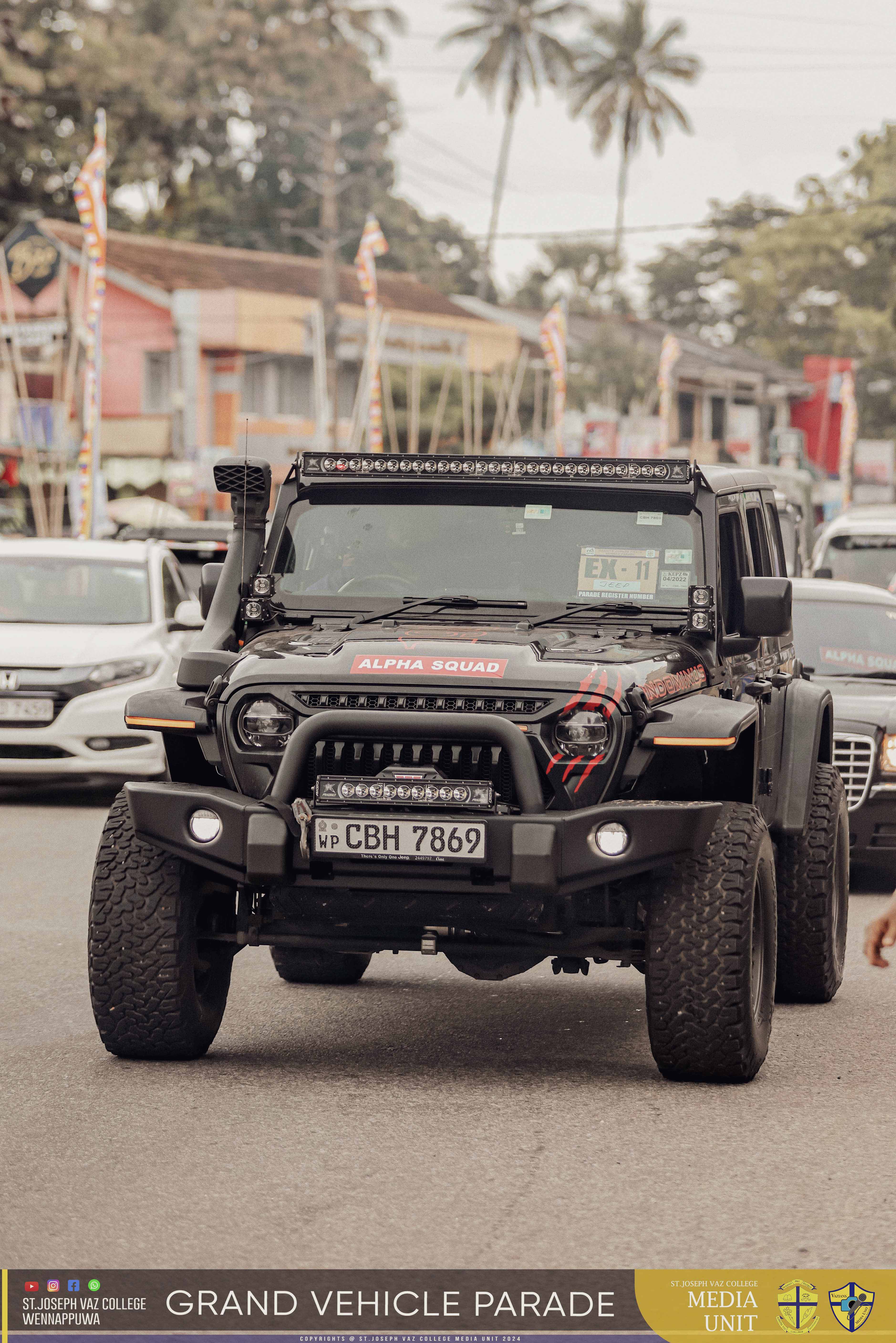 Grand Vehicle Parade - Granite Jubilee Fiesta - St. Joseph Vaz College - Wennappuwa - Sri Lanka