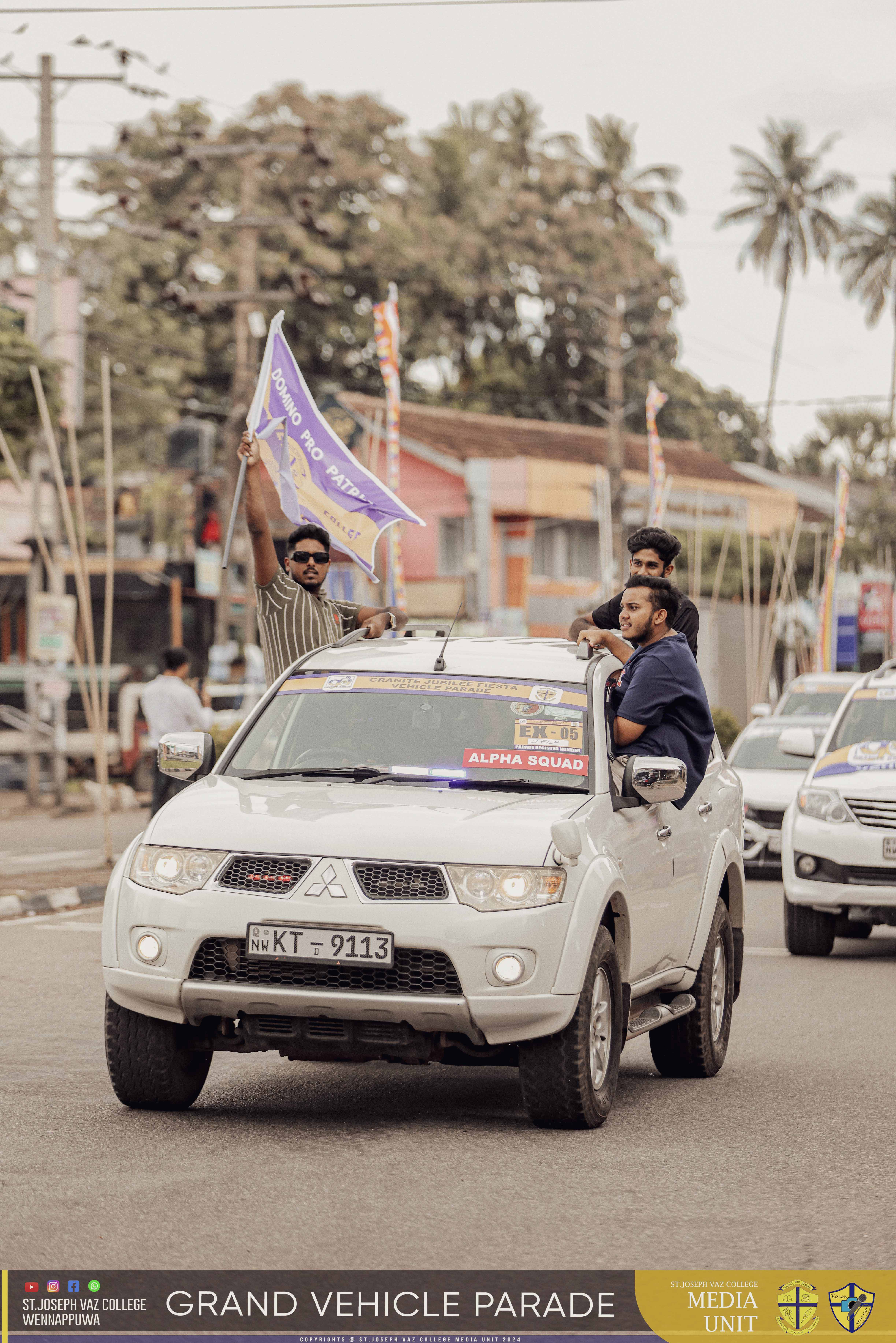 Grand Vehicle Parade - Granite Jubilee Fiesta - St. Joseph Vaz College - Wennappuwa - Sri Lanka