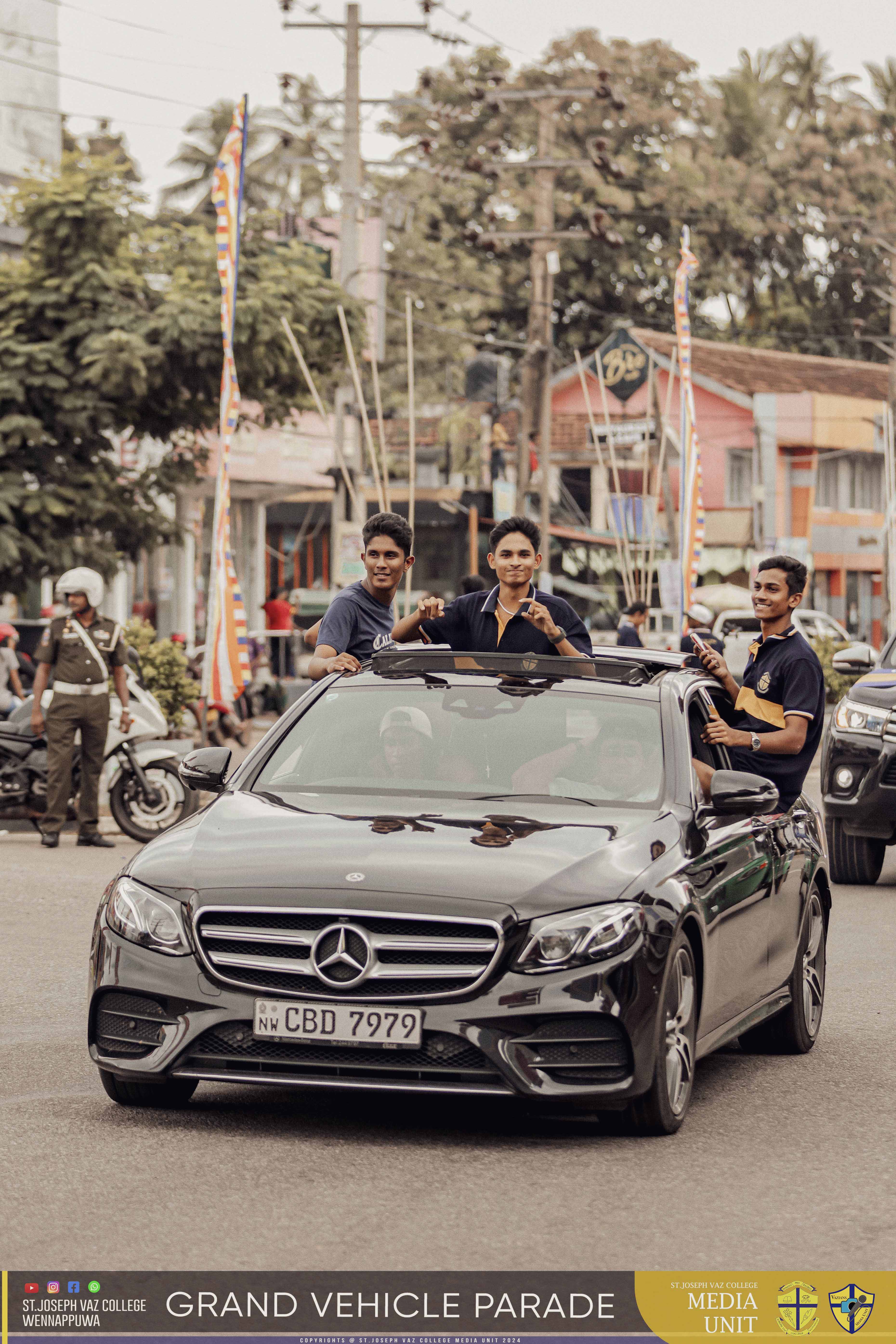 Grand Vehicle Parade - Granite Jubilee Fiesta - St. Joseph Vaz College - Wennappuwa - Sri Lanka