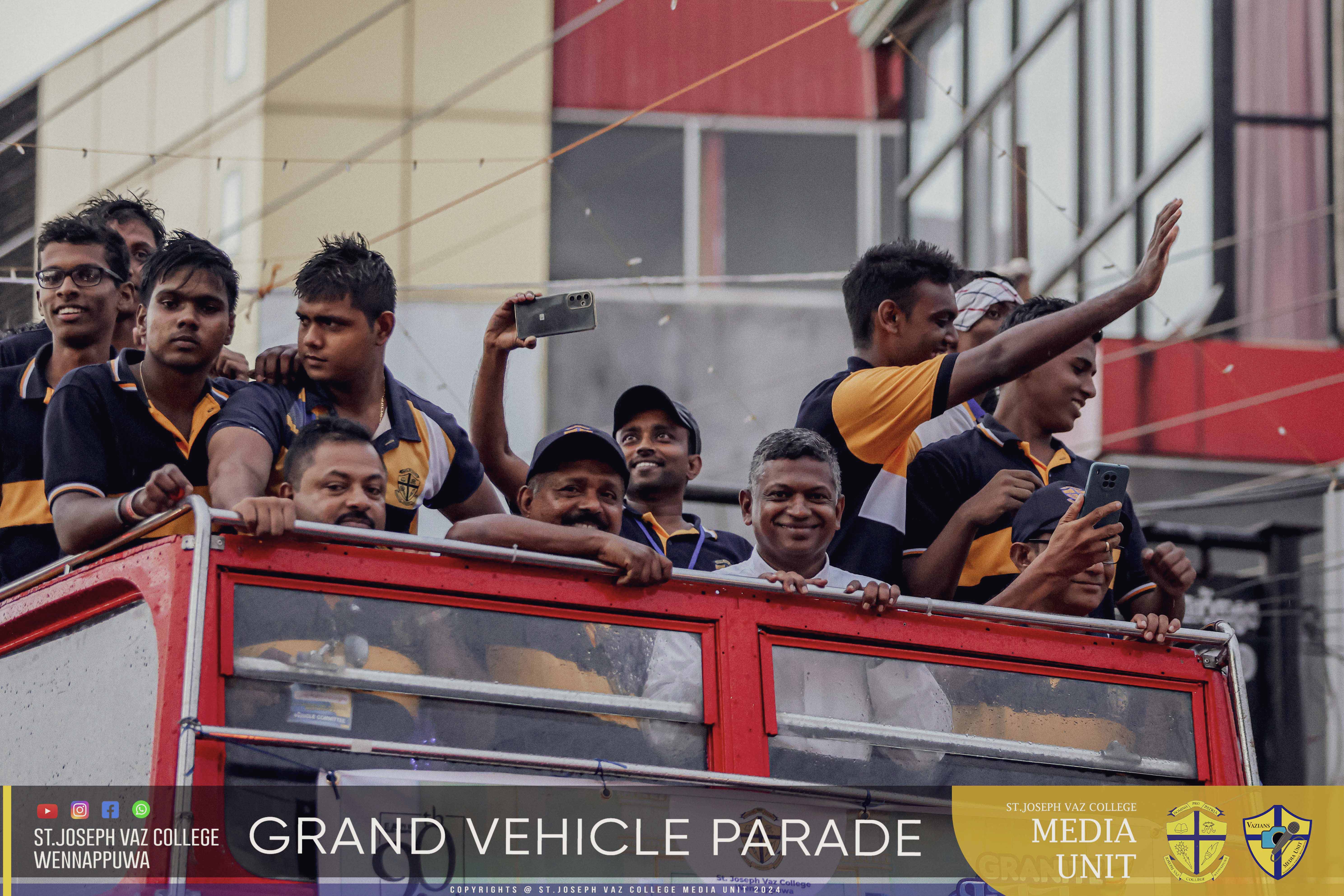 Grand Vehicle Parade - Granite Jubilee Fiesta - St. Joseph Vaz College - Wennappuwa - Sri Lanka