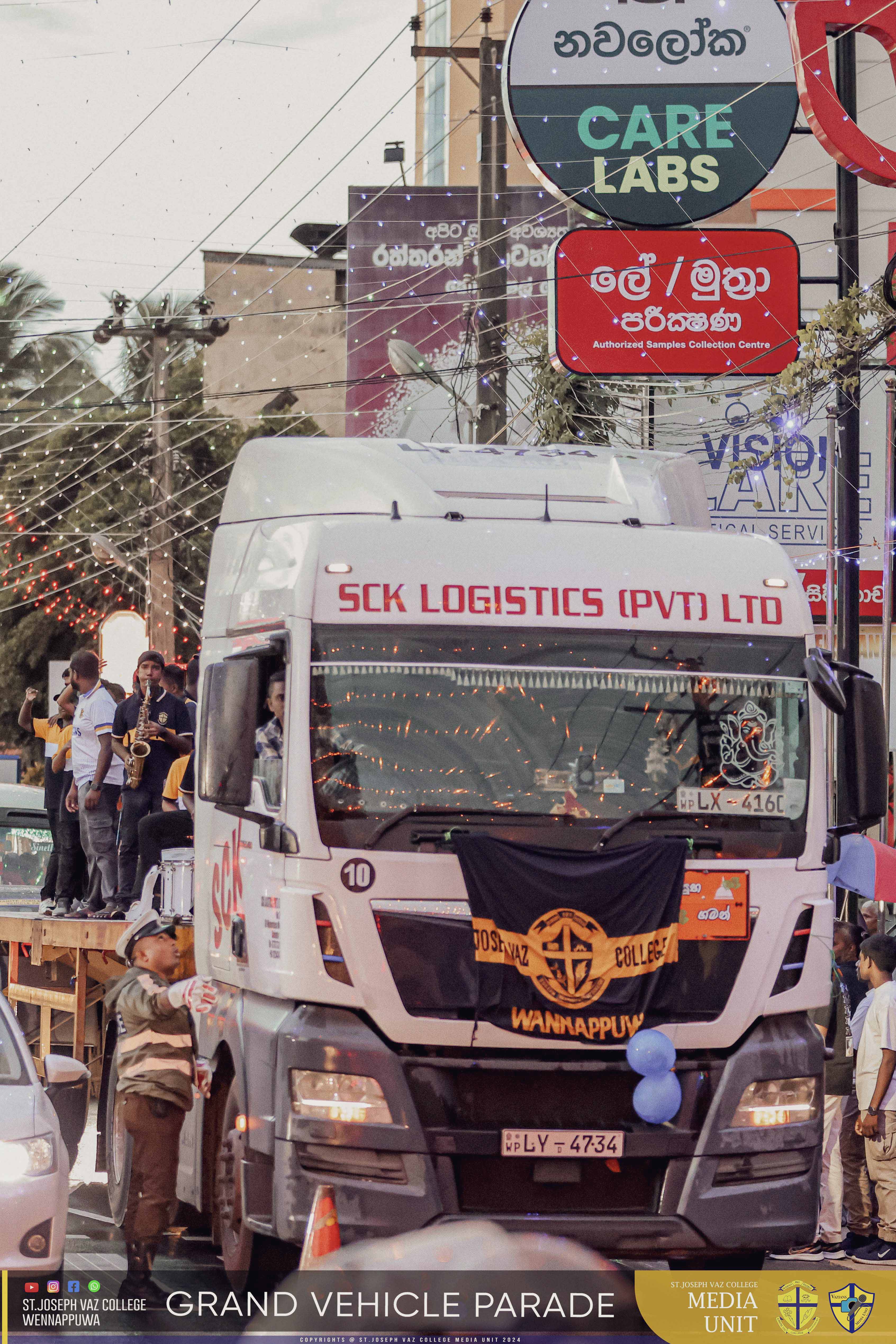 Grand Vehicle Parade - Granite Jubilee Fiesta - St. Joseph Vaz College - Wennappuwa - Sri Lanka