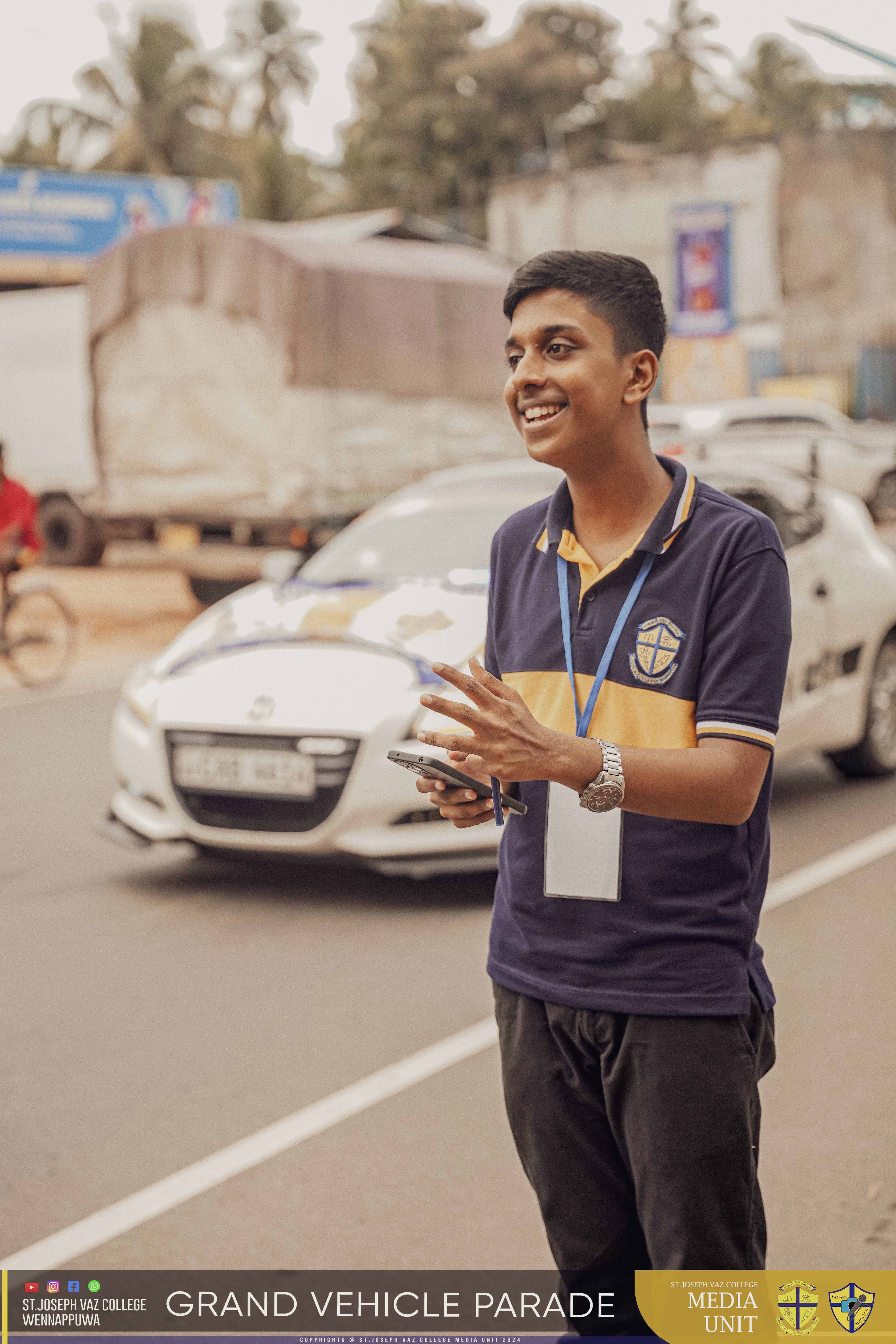 Grand Vehicle Parade - Granite Jubilee Fiesta - St. Joseph Vaz College - Wennappuwa - Sri Lanka