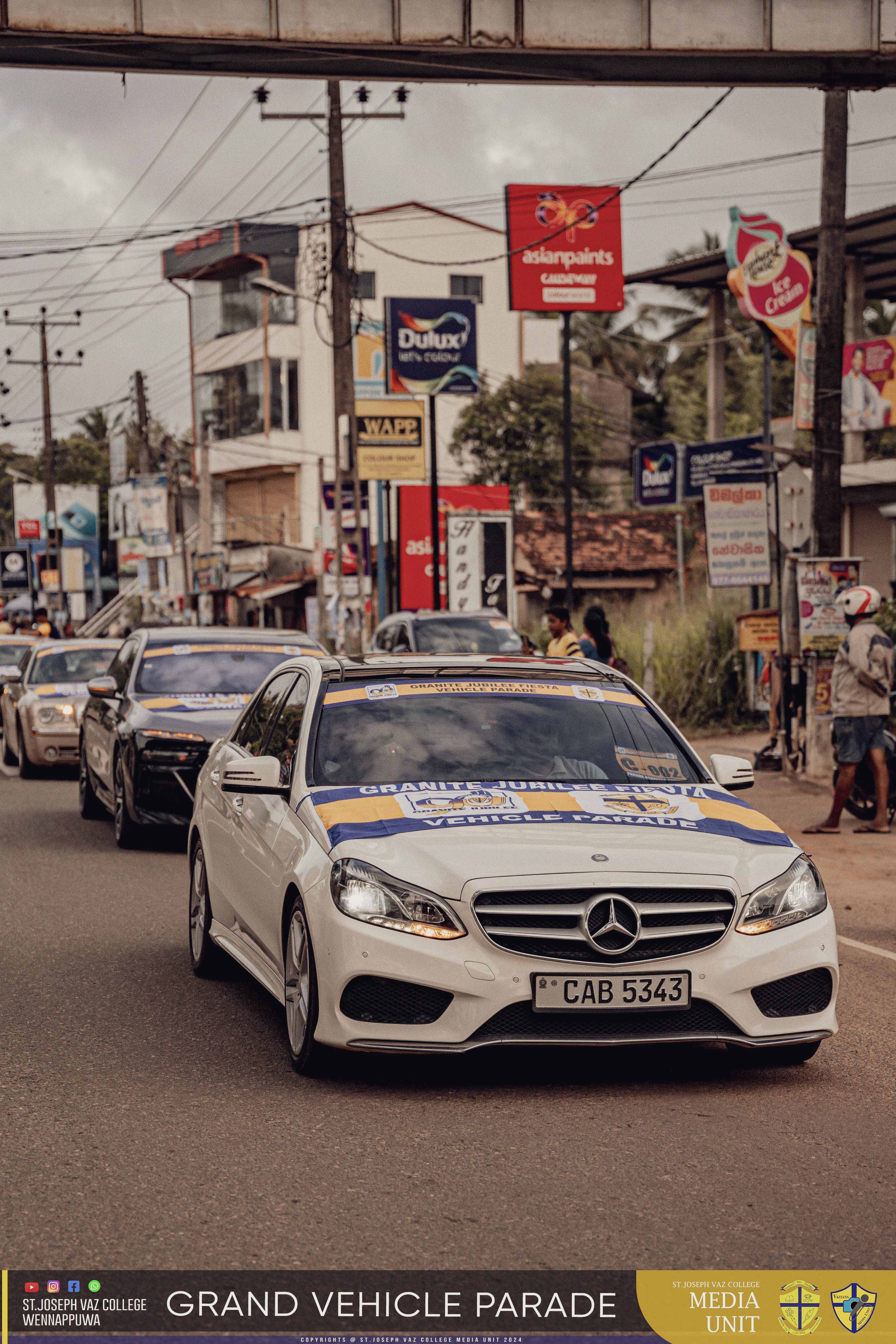 Grand Vehicle Parade - Granite Jubilee Fiesta - St. Joseph Vaz College - Wennappuwa - Sri Lanka