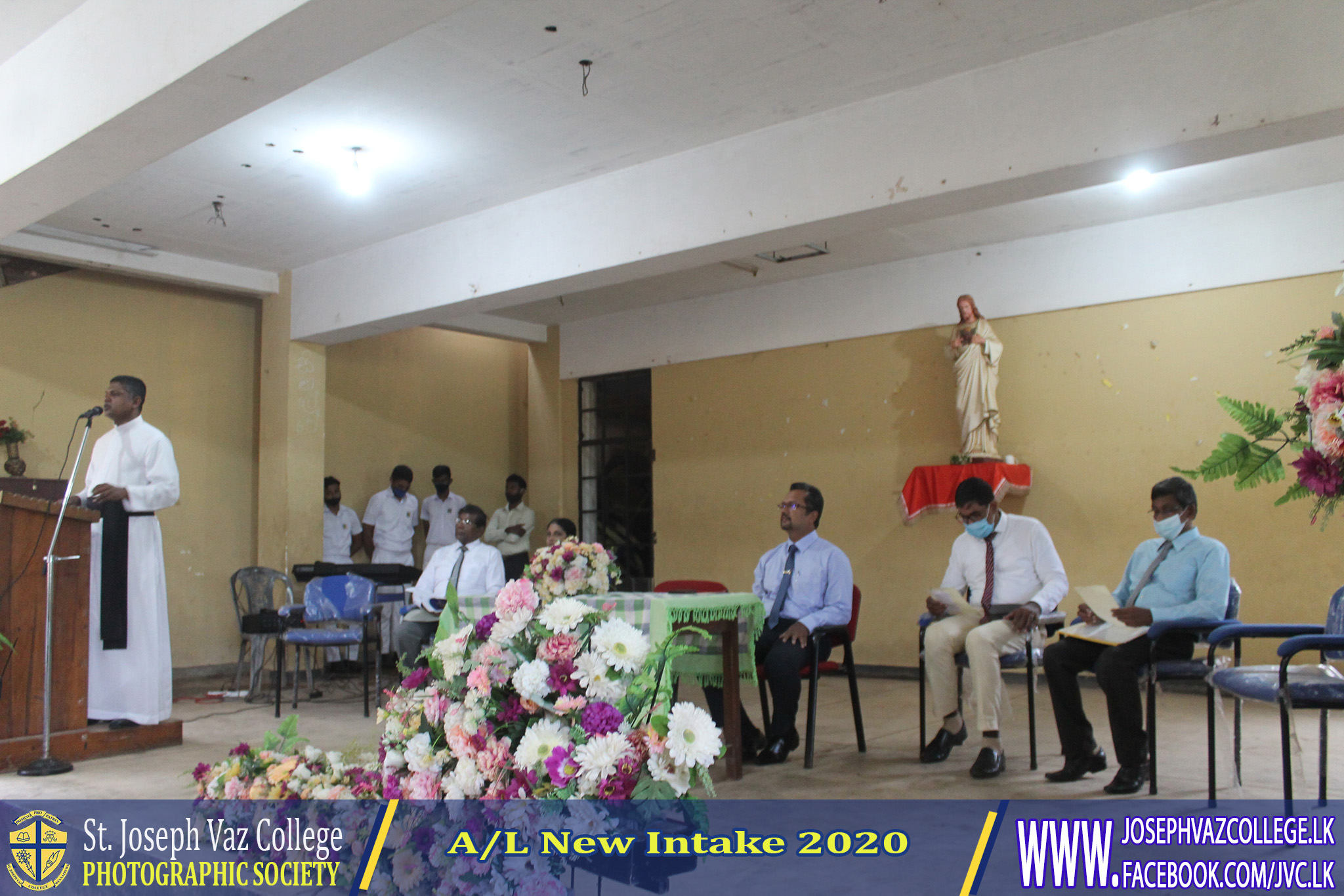 Advanced Level New Intake 2020 - St. Joseph Vaz College - Wennappuwa - Sri Lanka