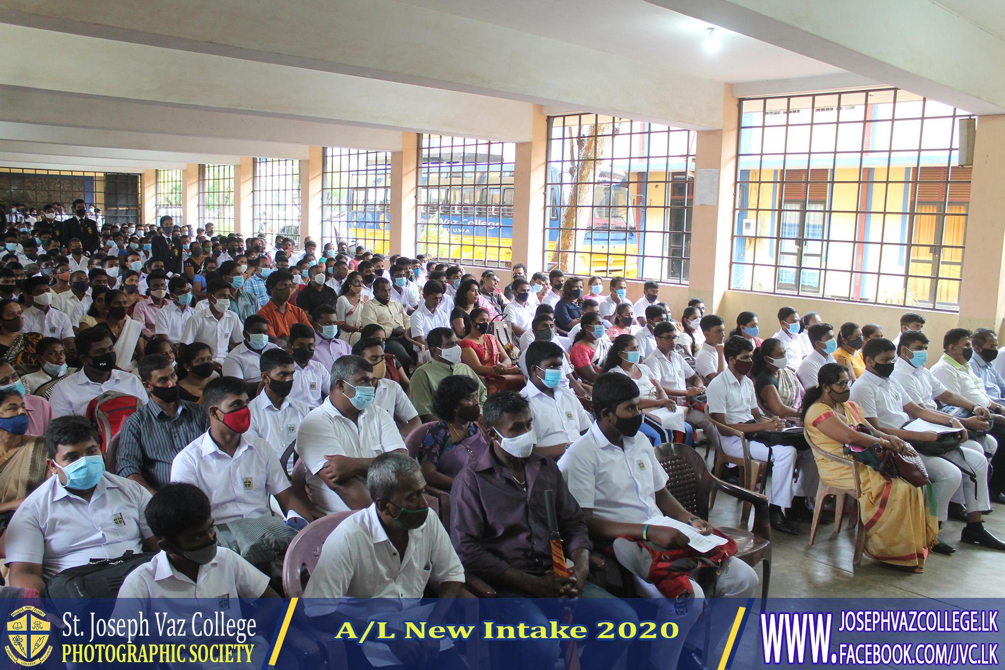 Advanced Level New Intake 2020 - St. Joseph Vaz College - Wennappuwa - Sri Lanka
