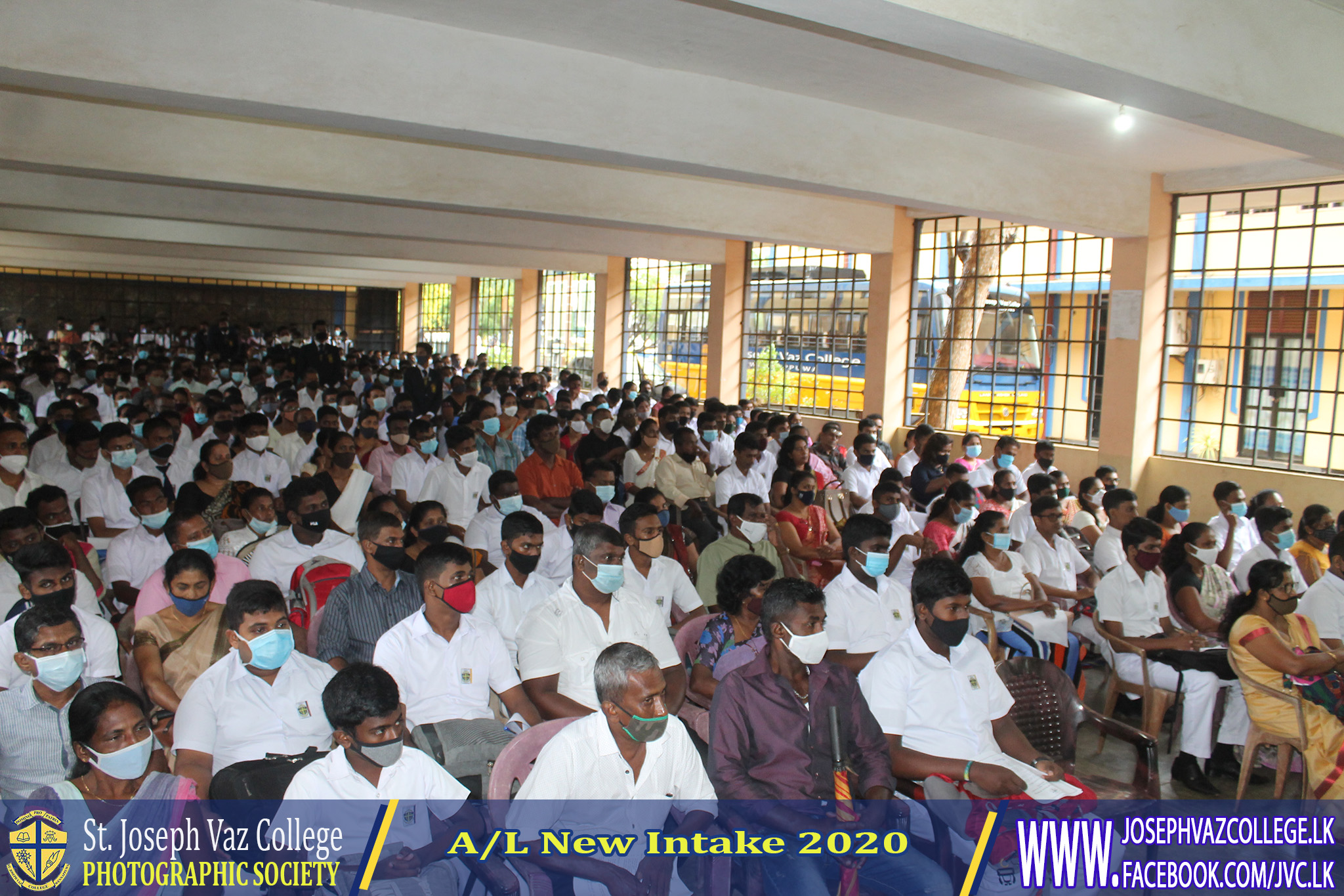 Advanced Level New Intake 2020 - St. Joseph Vaz College - Wennappuwa - Sri Lanka