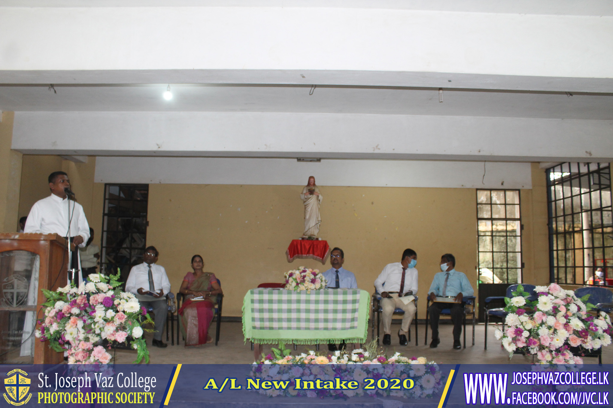 Advanced Level New Intake 2020 - St. Joseph Vaz College - Wennappuwa - Sri Lanka
