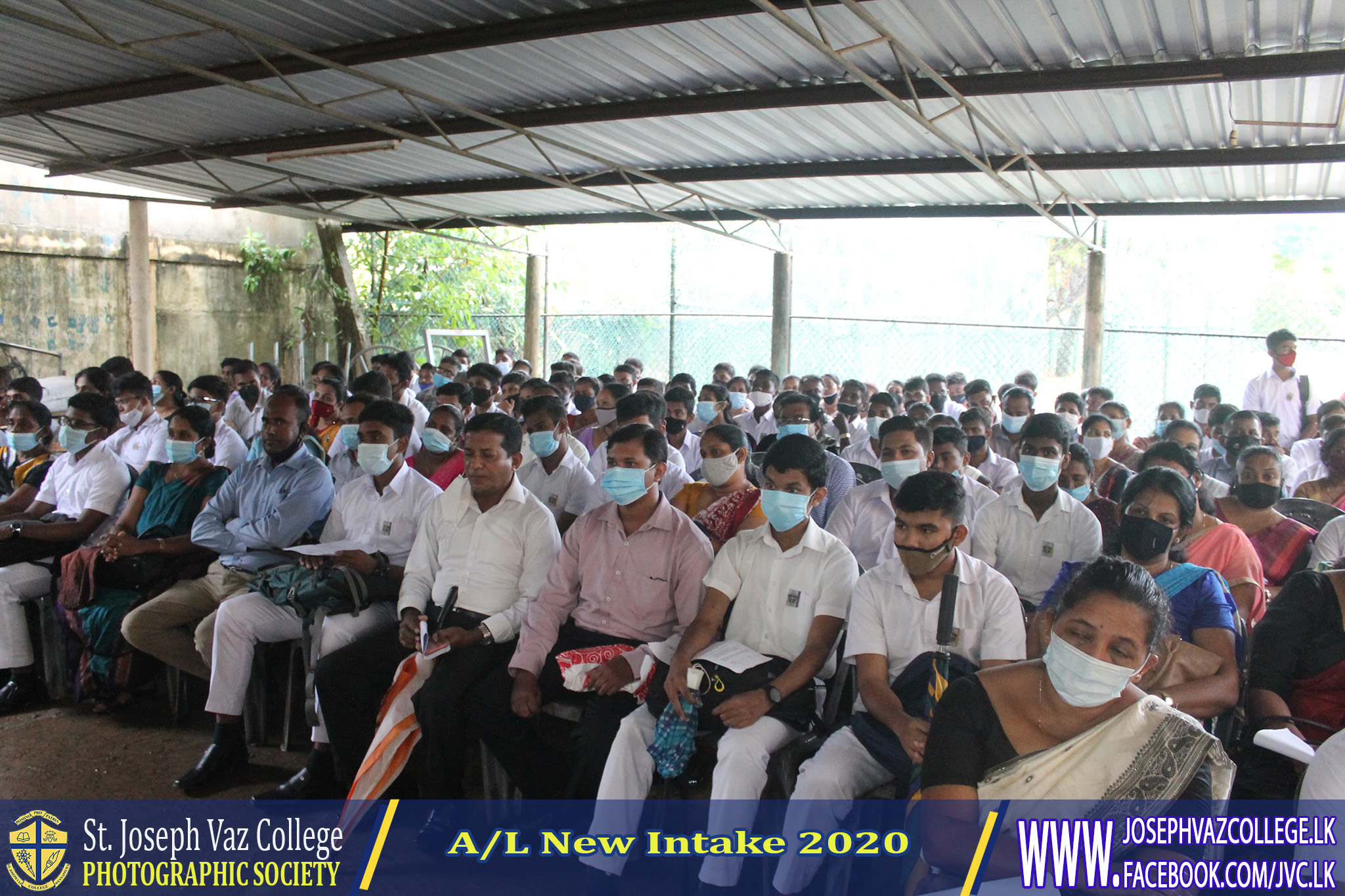 Advanced Level New Intake 2020 - St. Joseph Vaz College - Wennappuwa - Sri Lanka