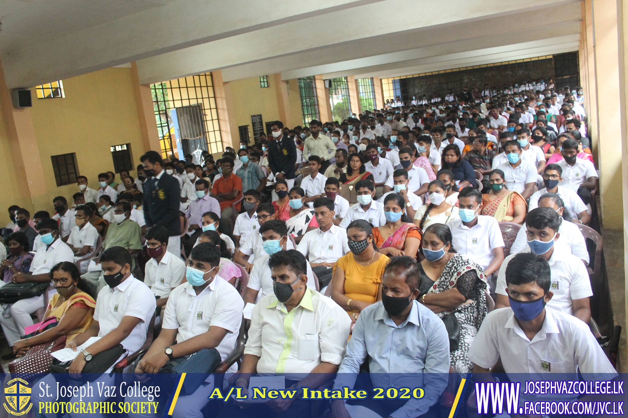 Advanced Level New Intake 2020 - St. Joseph Vaz College - Wennappuwa - Sri Lanka