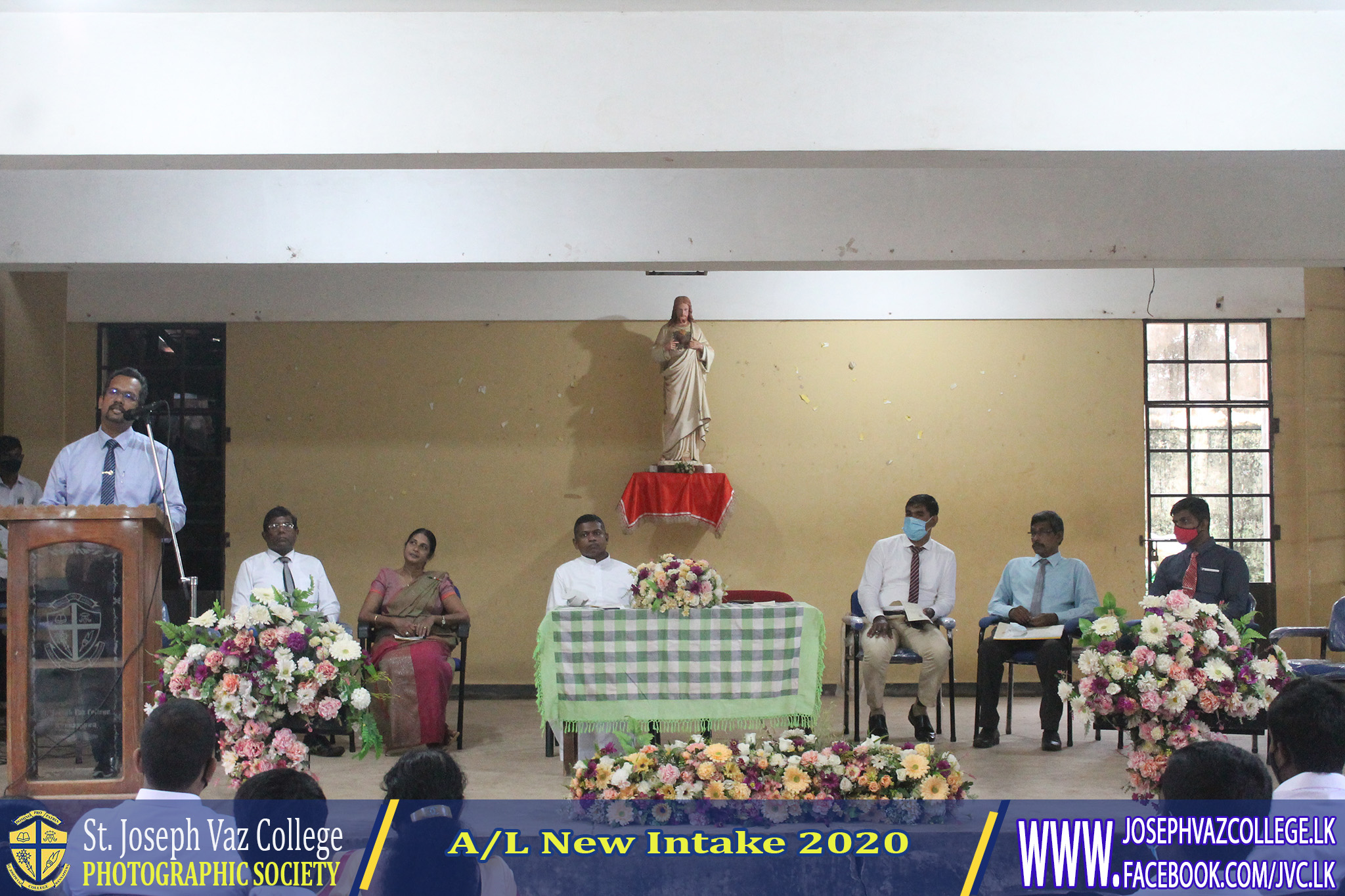 Advanced Level New Intake 2020 - St. Joseph Vaz College - Wennappuwa - Sri Lanka